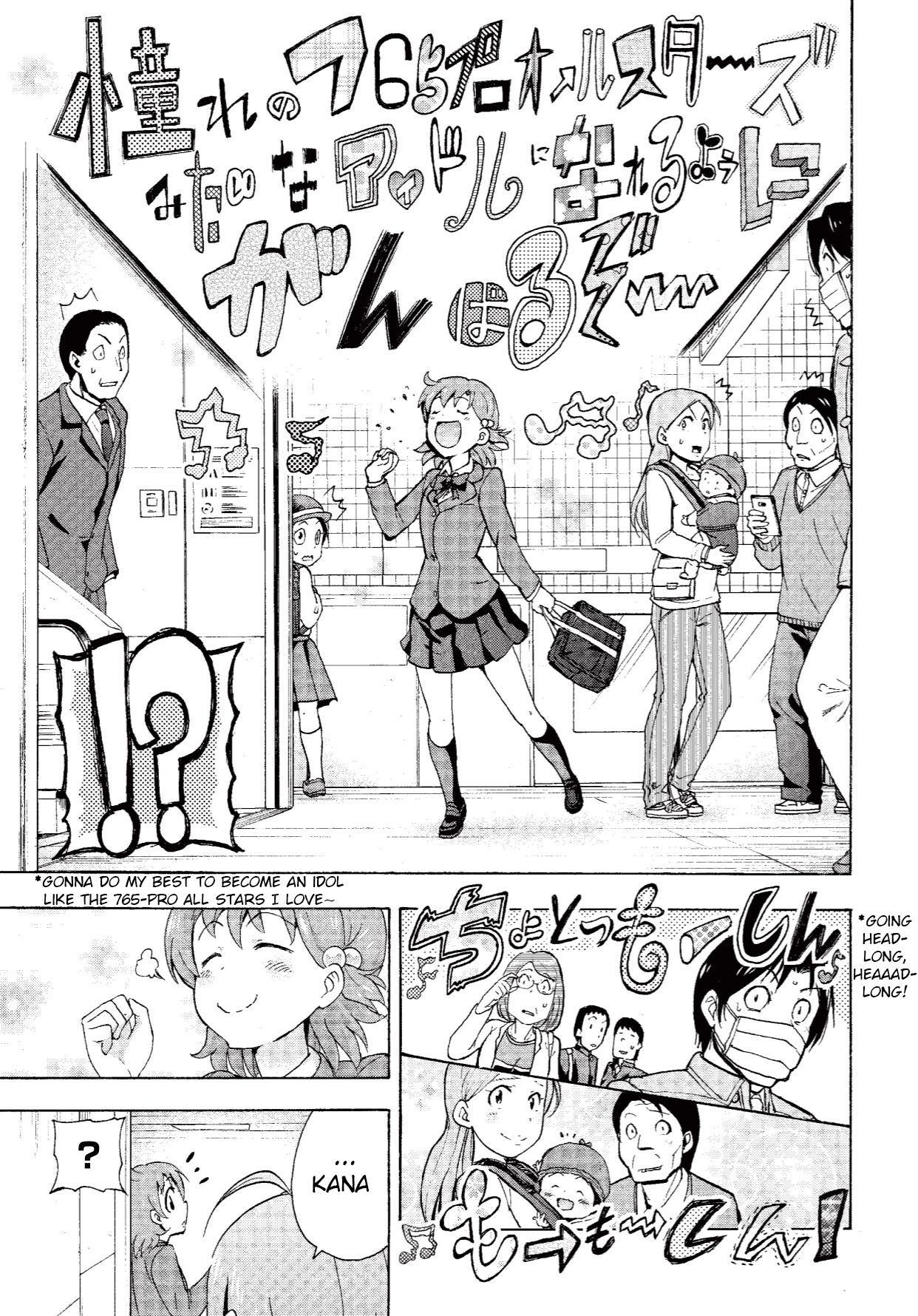 THE IDOLM@STER MILLION LIVE! Blooming Clover Chapter 2 page 5 - Chapter 2: The Stage is...