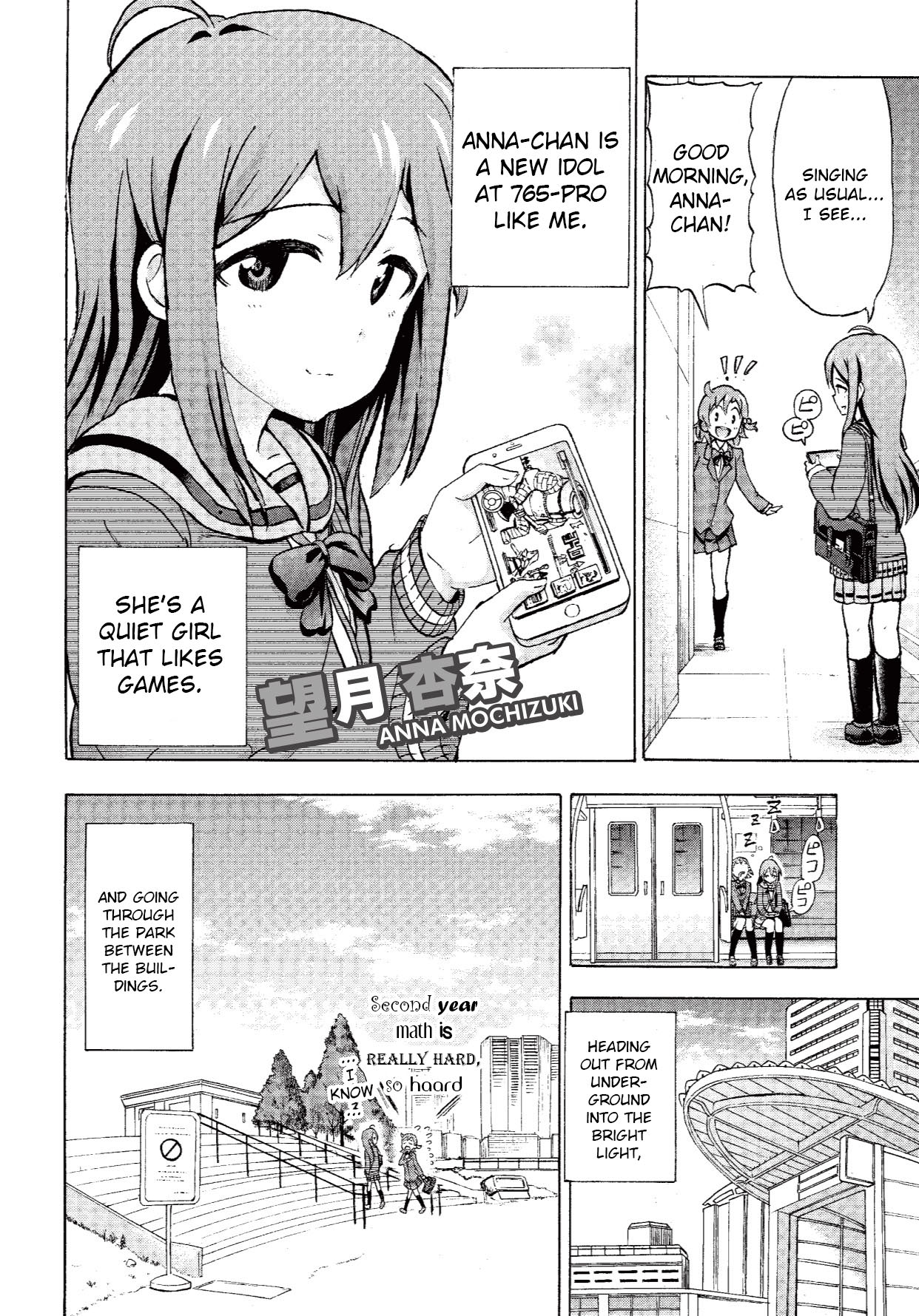THE IDOLM@STER MILLION LIVE! Blooming Clover Chapter 2 page 6 - Chapter 2: The Stage is...