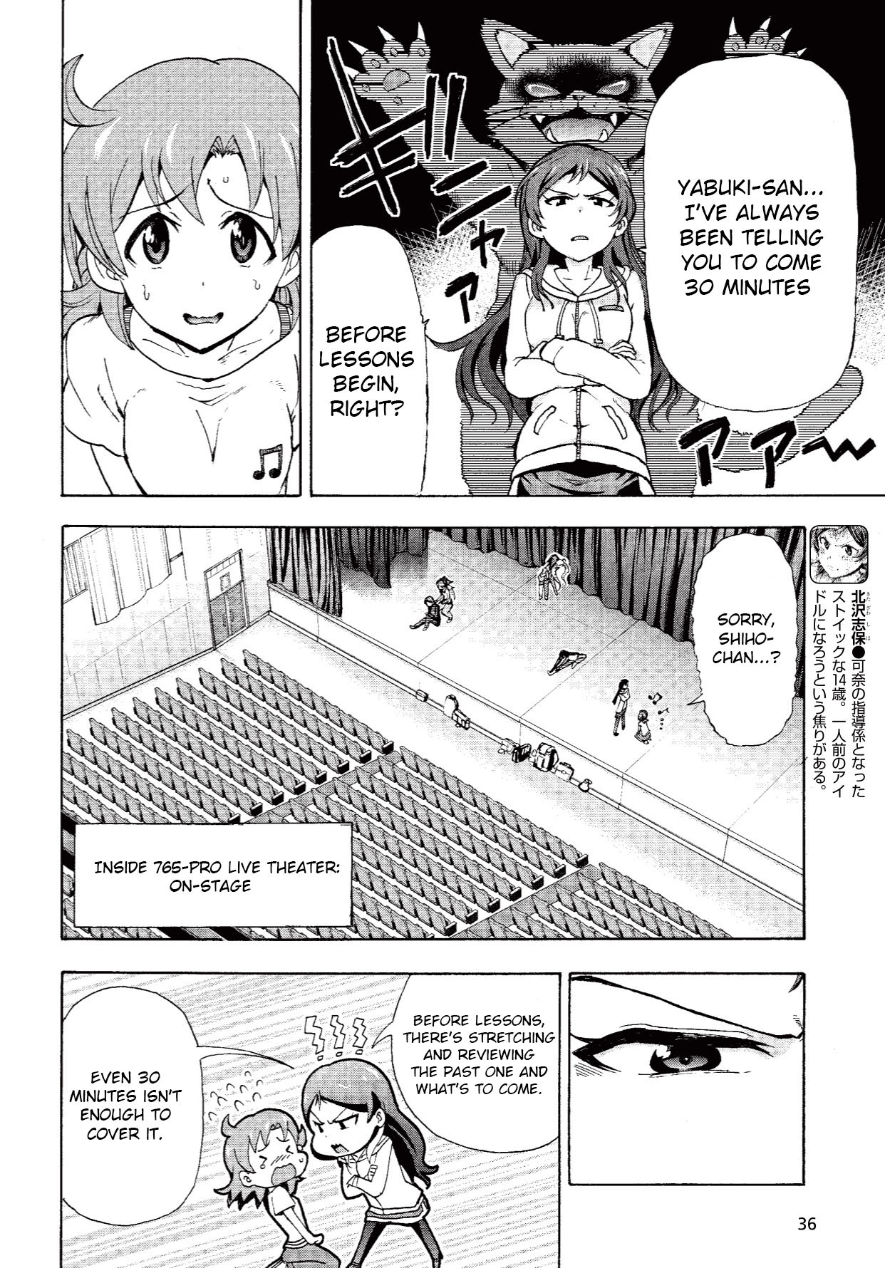 THE IDOLM@STER MILLION LIVE! Blooming Clover Chapter 2 page 8 - Chapter 2: The Stage is...