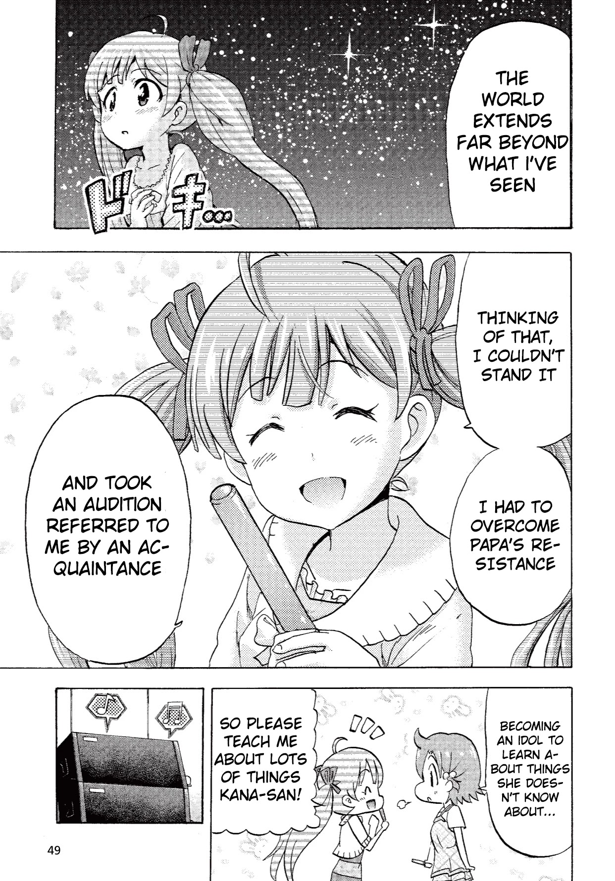 THE IDOLM@STER MILLION LIVE! Blooming Clover Chapter 3 page 13 - Chapter 3: But as for me...