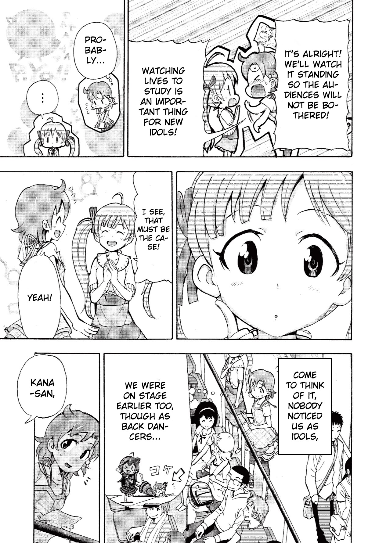 THE IDOLM@STER MILLION LIVE! Blooming Clover Chapter 3 page 5 - Chapter 3: But as for me...