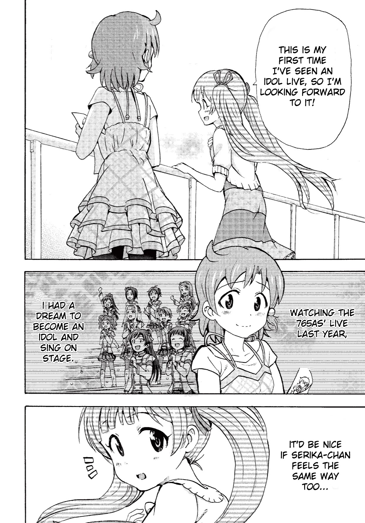 THE IDOLM@STER MILLION LIVE! Blooming Clover Chapter 3 page 6 - Chapter 3: But as for me...