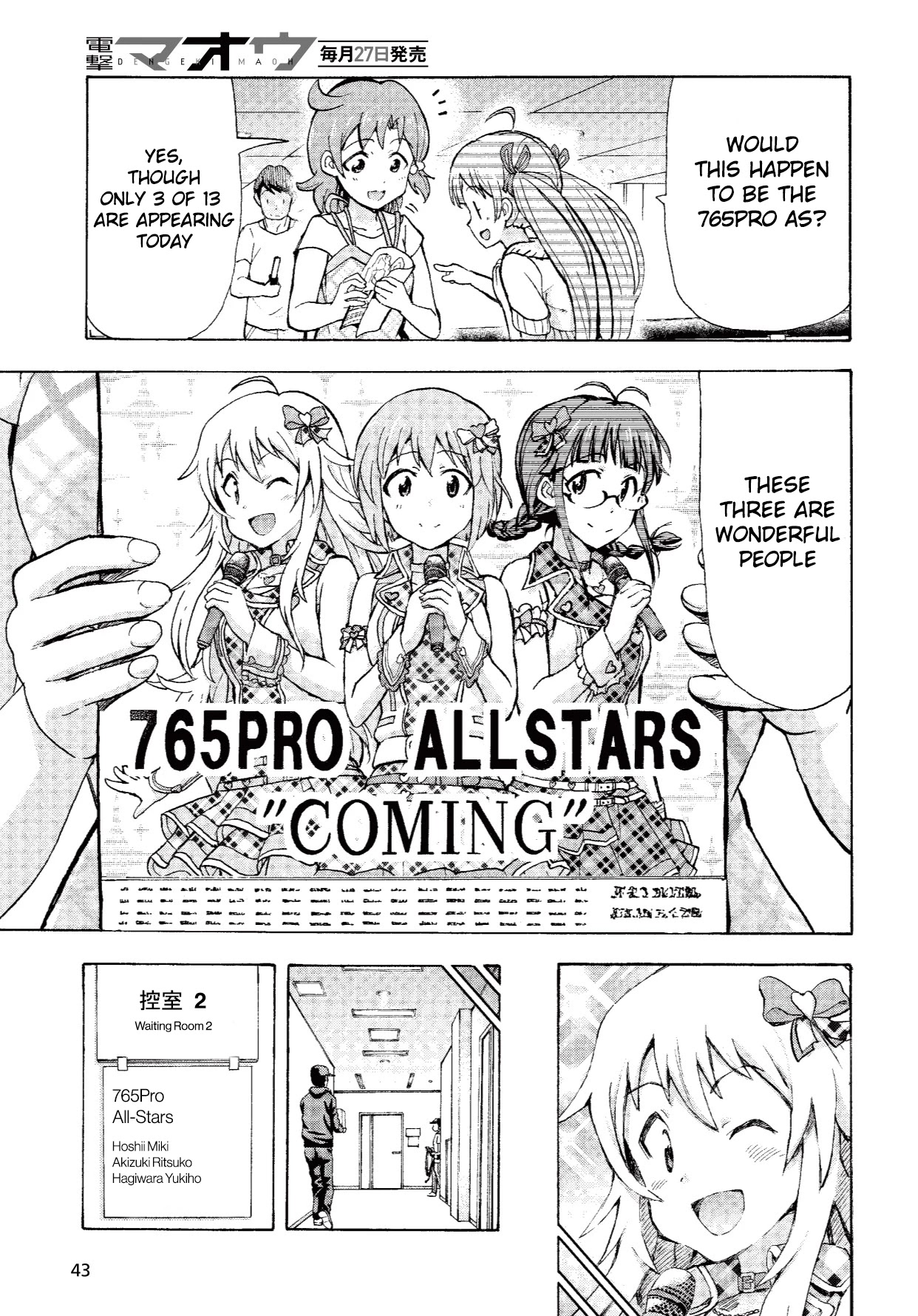 THE IDOLM@STER MILLION LIVE! Blooming Clover Chapter 3 page 7 - Chapter 3: But as for me...