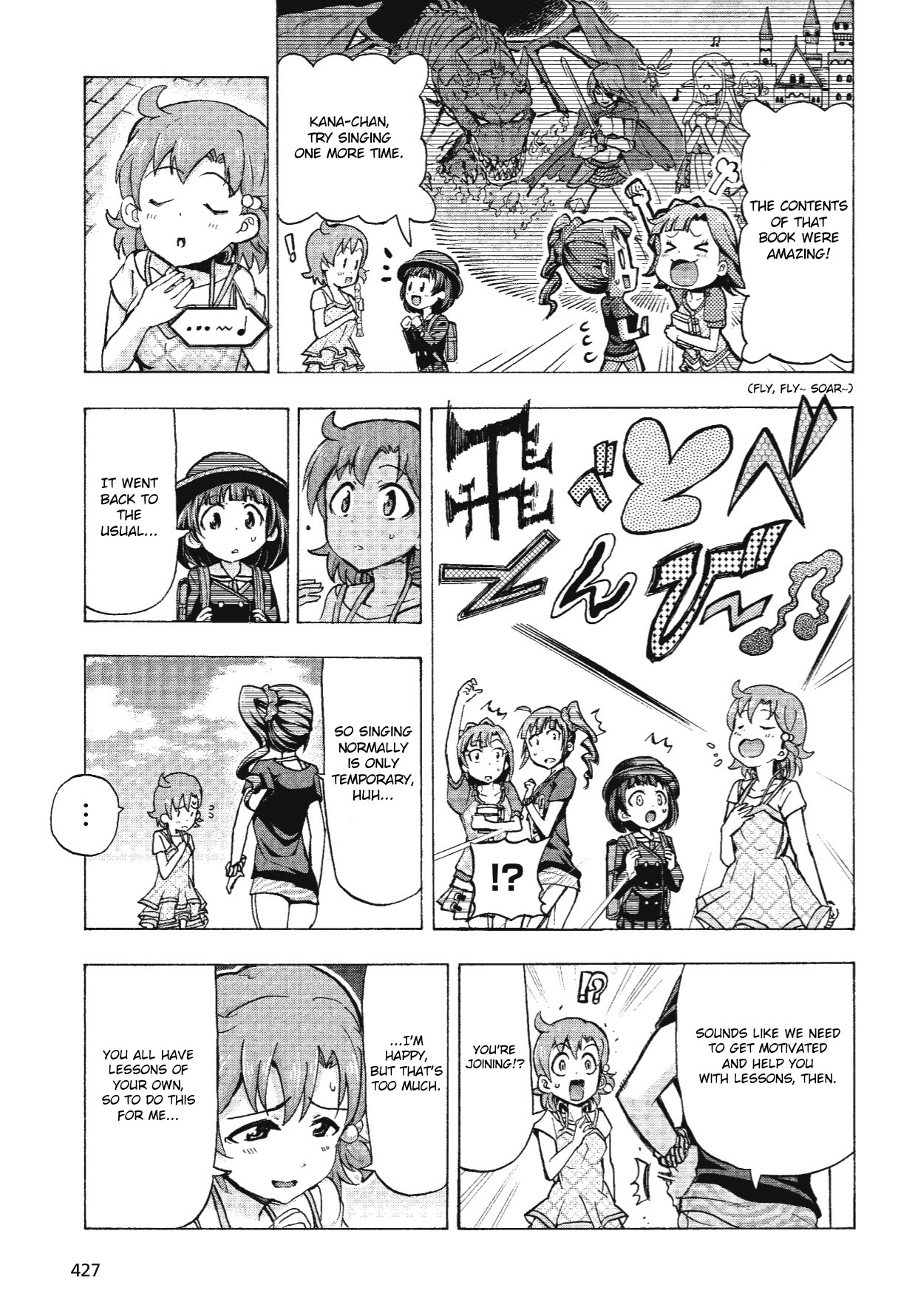 THE IDOLM@STER MILLION LIVE! Blooming Clover Chapter 4 page 21 - Chapter 4: It's Not Like Everyone Can Become Happy
