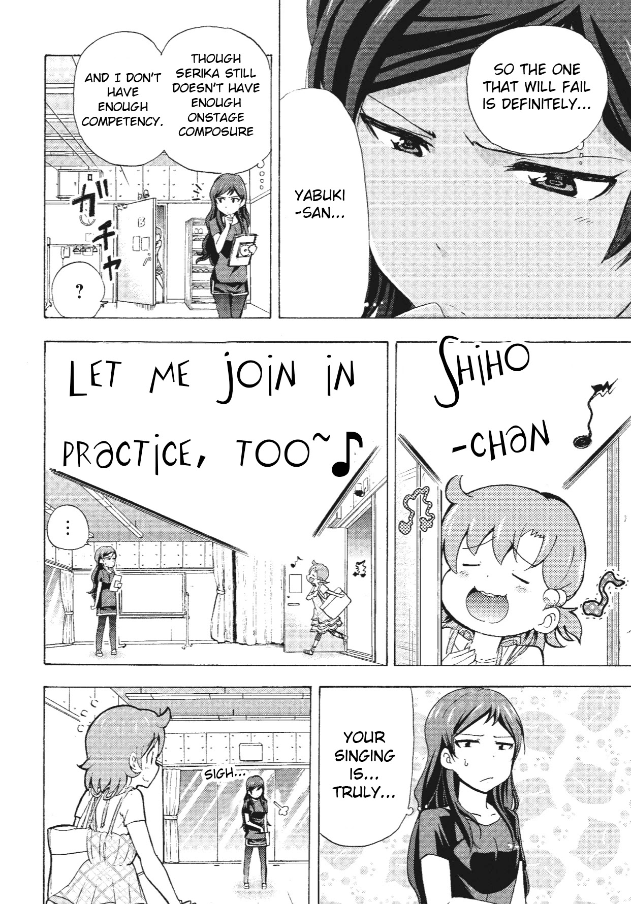 THE IDOLM@STER MILLION LIVE! Blooming Clover Chapter 4 page 8 - Chapter 4: It's Not Like Everyone Can Become Happy
