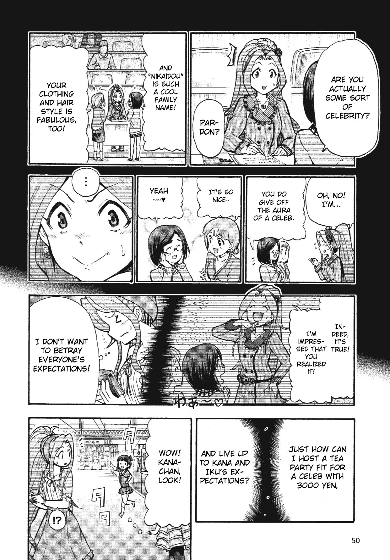 THE IDOLM@STER MILLION LIVE! Blooming Clover Chapter 7.5 page 5 - Chapter 7.5: That's Chizuru-san For You