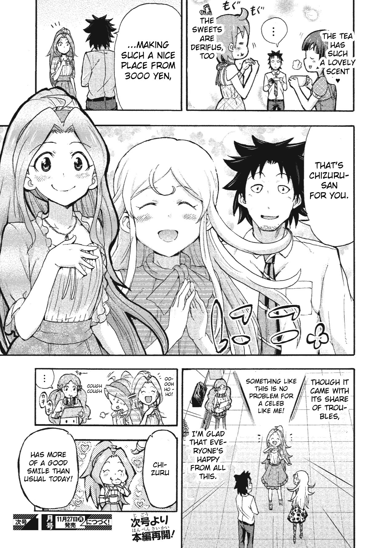 THE IDOLM@STER MILLION LIVE! Blooming Clover Chapter 7.5 page 8 - Chapter 7.5: That's Chizuru-san For You