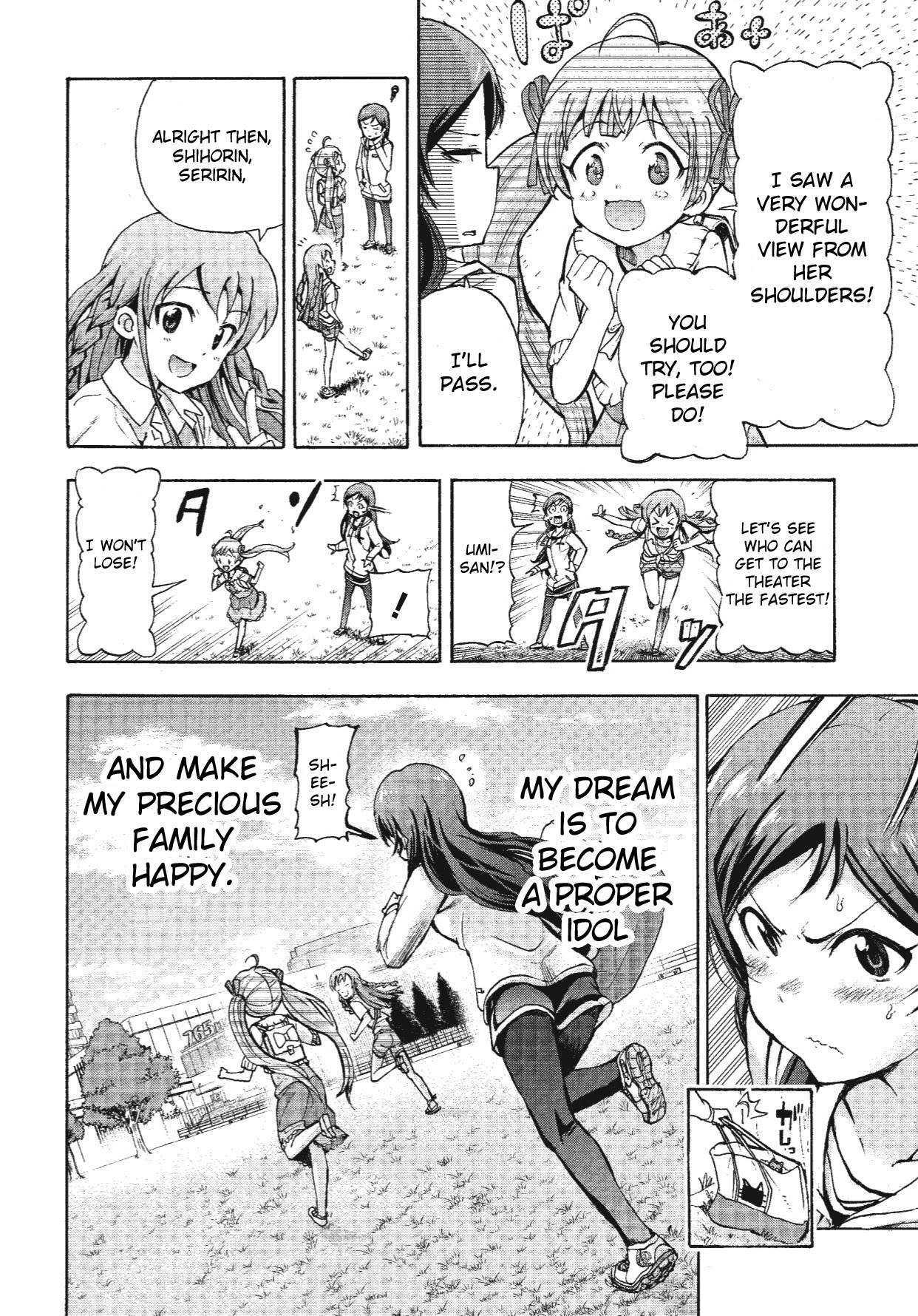THE IDOLM@STER MILLION LIVE! Blooming Clover Chapter 7 page 10 - Chapter 7: Small Shining Stars