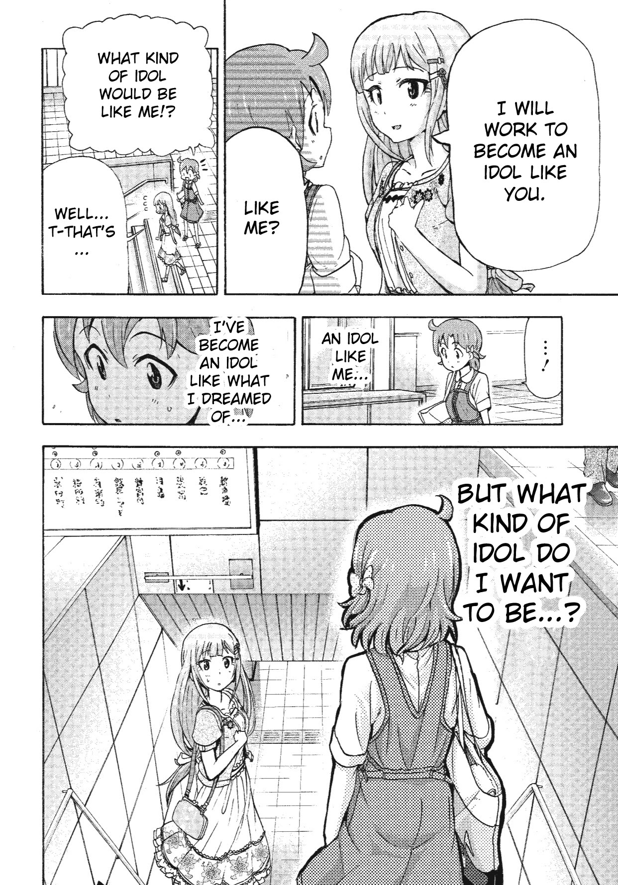 THE IDOLM@STER MILLION LIVE! Blooming Clover Chapter 7 page 30 - Chapter 7: Small Shining Stars