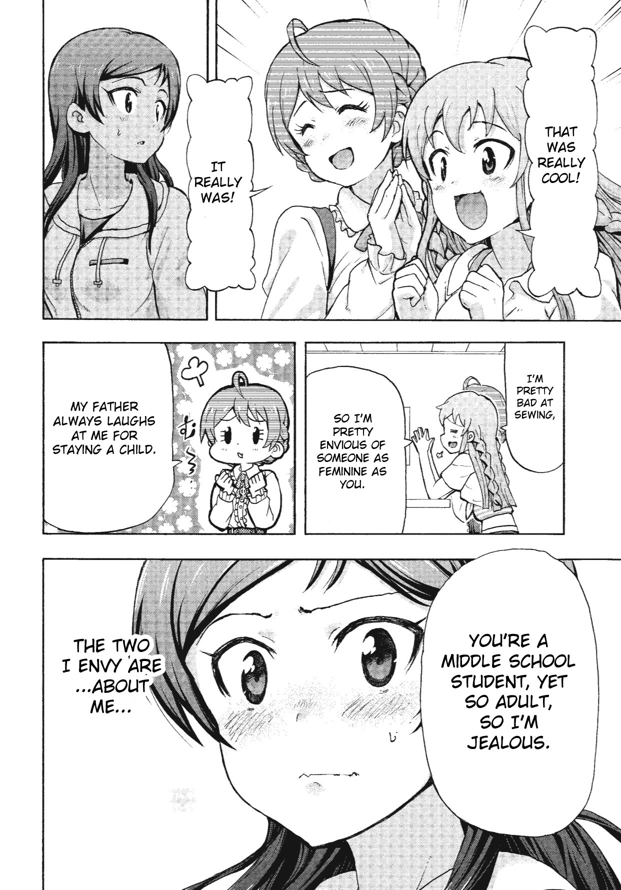 THE IDOLM@STER MILLION LIVE! Blooming Clover Chapter 7 page 36 - Chapter 7: Small Shining Stars