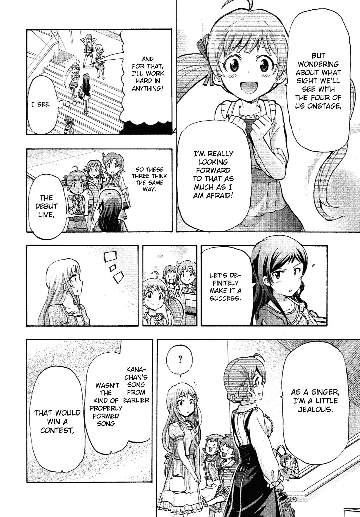 THE IDOLM@STER MILLION LIVE! Blooming Clover Chapter 8 page 25 - Chapter 8: I'm a Little Jealous