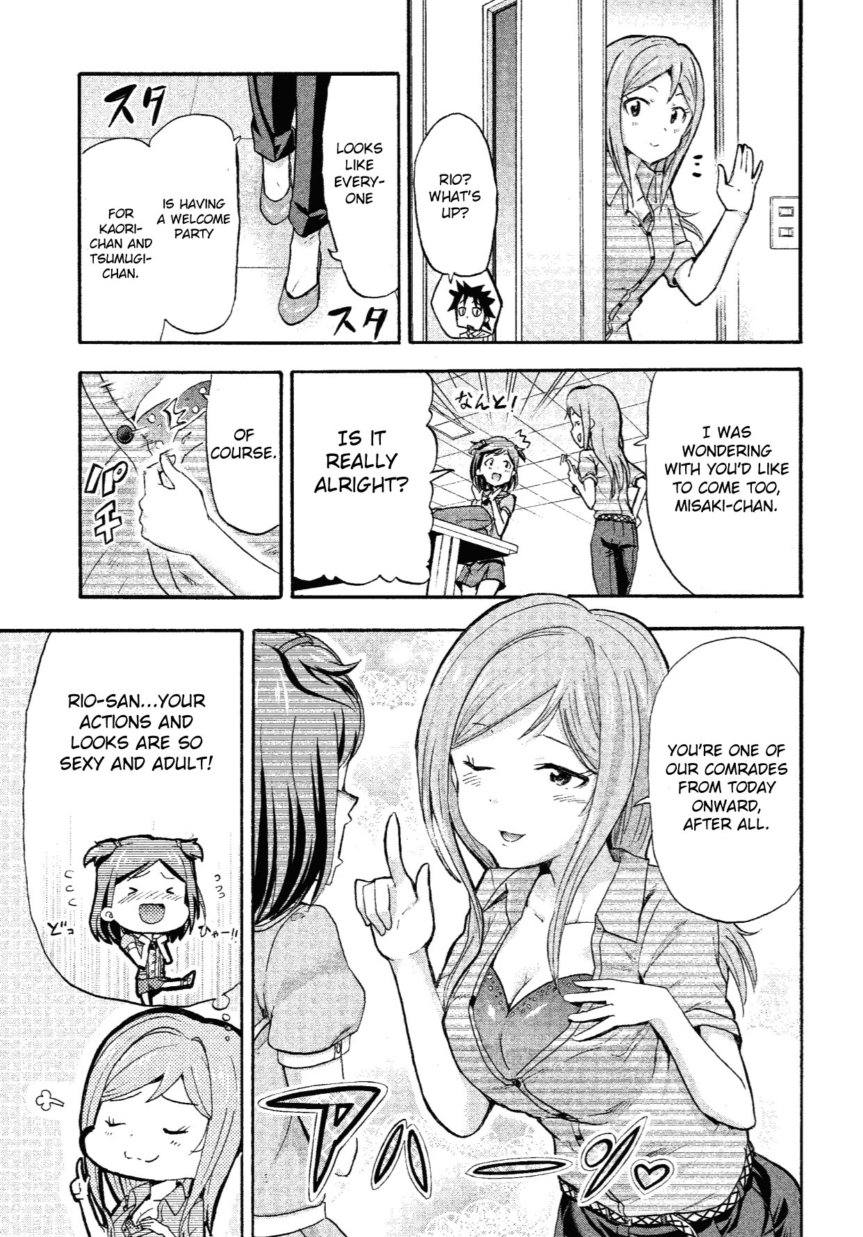 THE IDOLM@STER MILLION LIVE! Blooming Clover Chapter 8 page 28 - Chapter 8: I'm a Little Jealous
