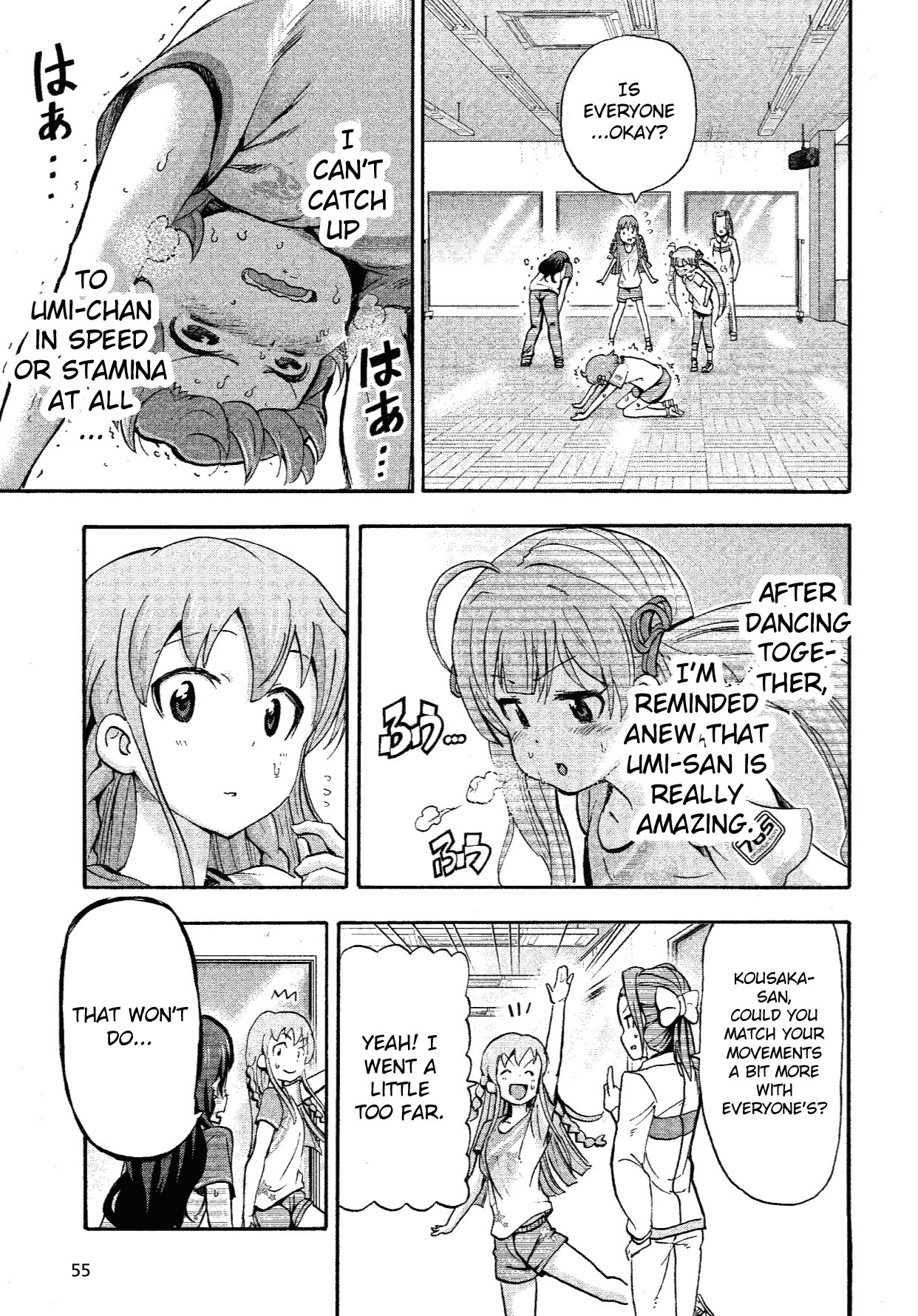 THE IDOLM@STER MILLION LIVE! Blooming Clover Chapter 8 page 38 - Chapter 8: I'm a Little Jealous