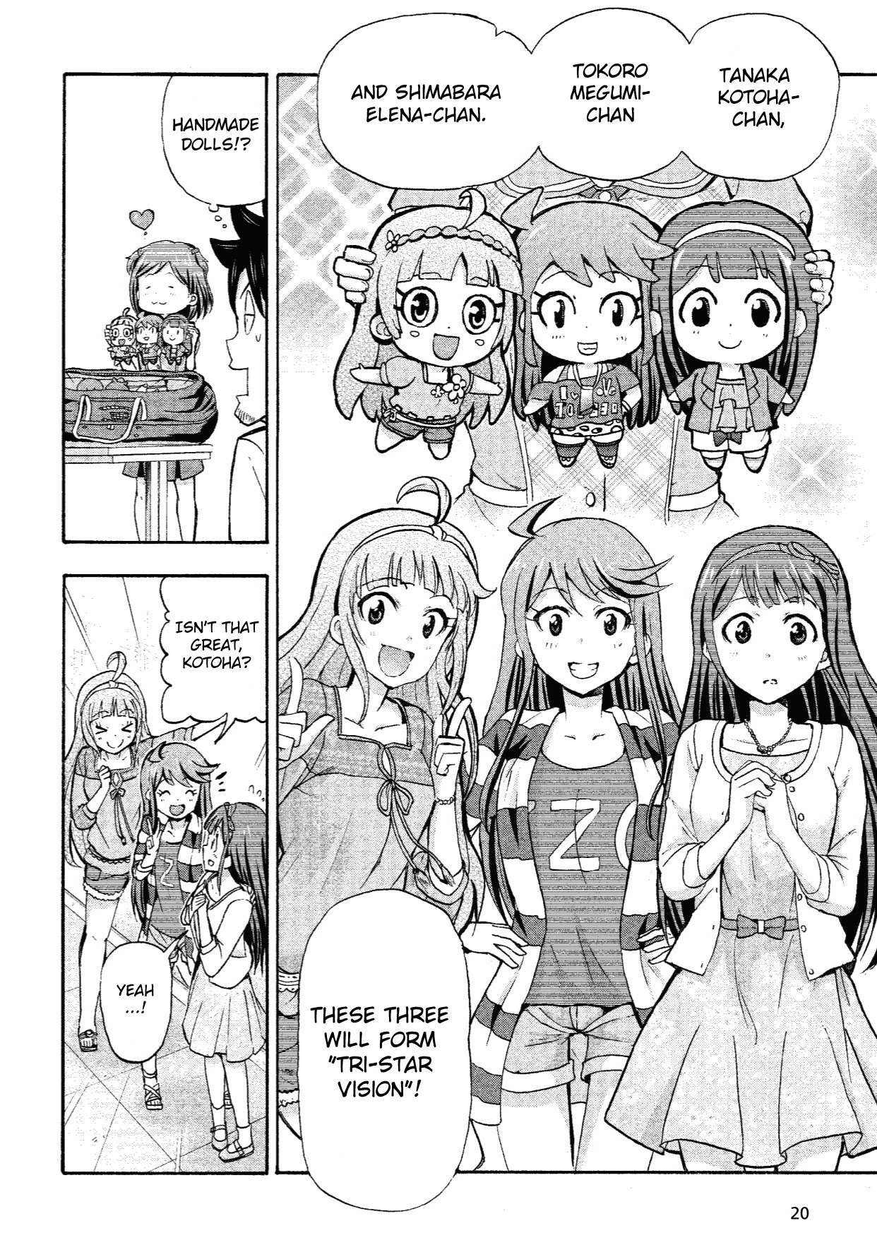 THE IDOLM@STER MILLION LIVE! Blooming Clover Chapter 8 page 5 - Chapter 8: I'm a Little Jealous