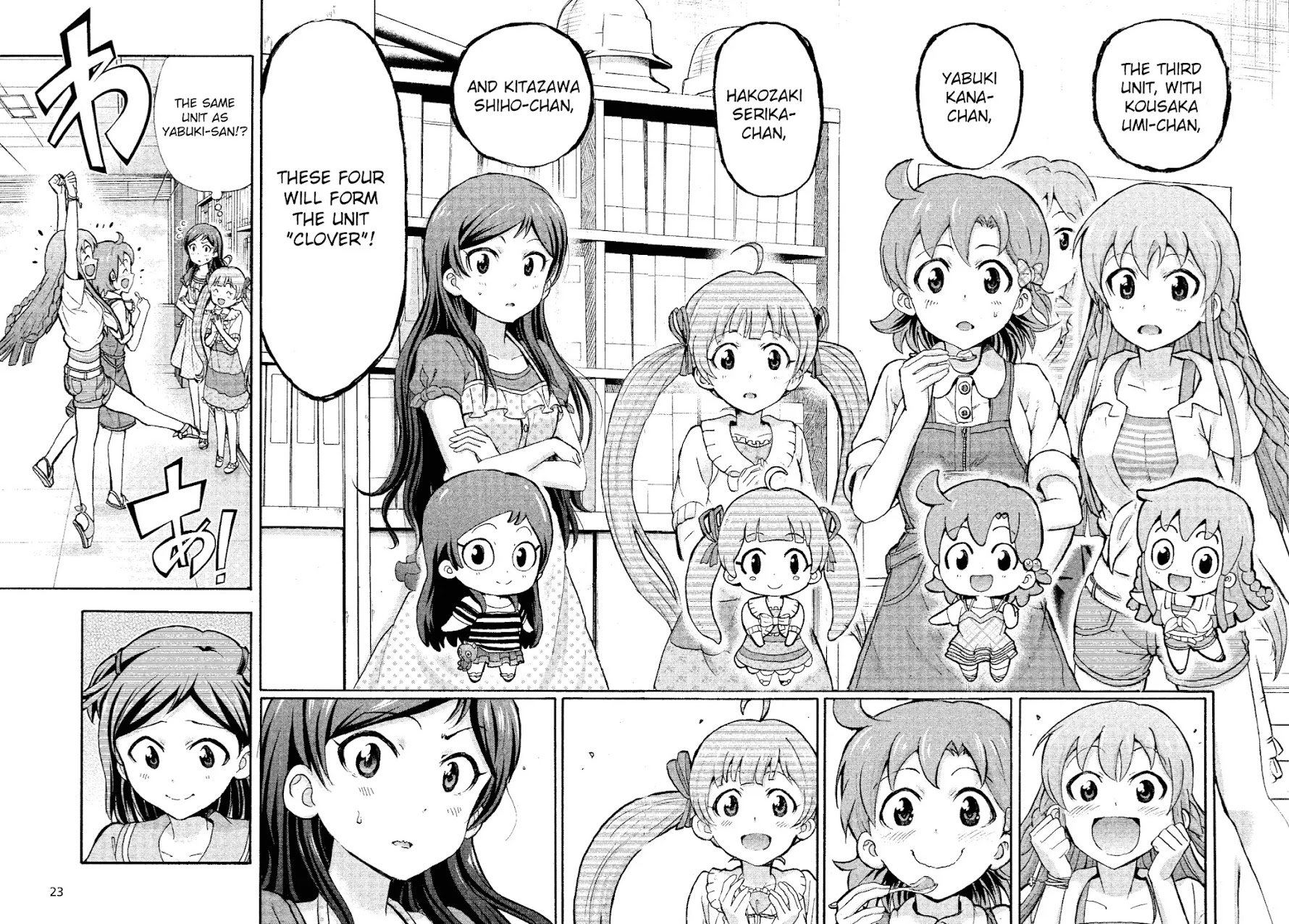 THE IDOLM@STER MILLION LIVE! Blooming Clover Chapter 8 page 7 - Chapter 8: I'm a Little Jealous