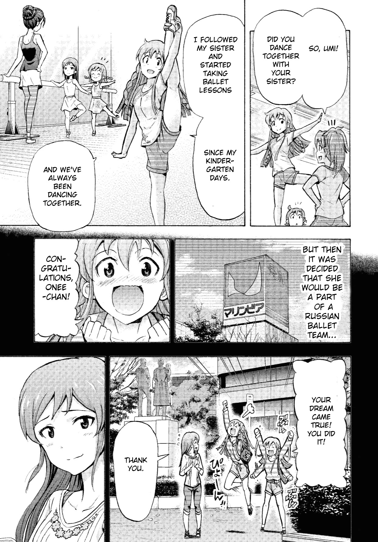 THE IDOLM@STER MILLION LIVE! Blooming Clover Chapter 9 page 11 - Chapter 9: Go Make Your Own Dreams Come True, Okay?