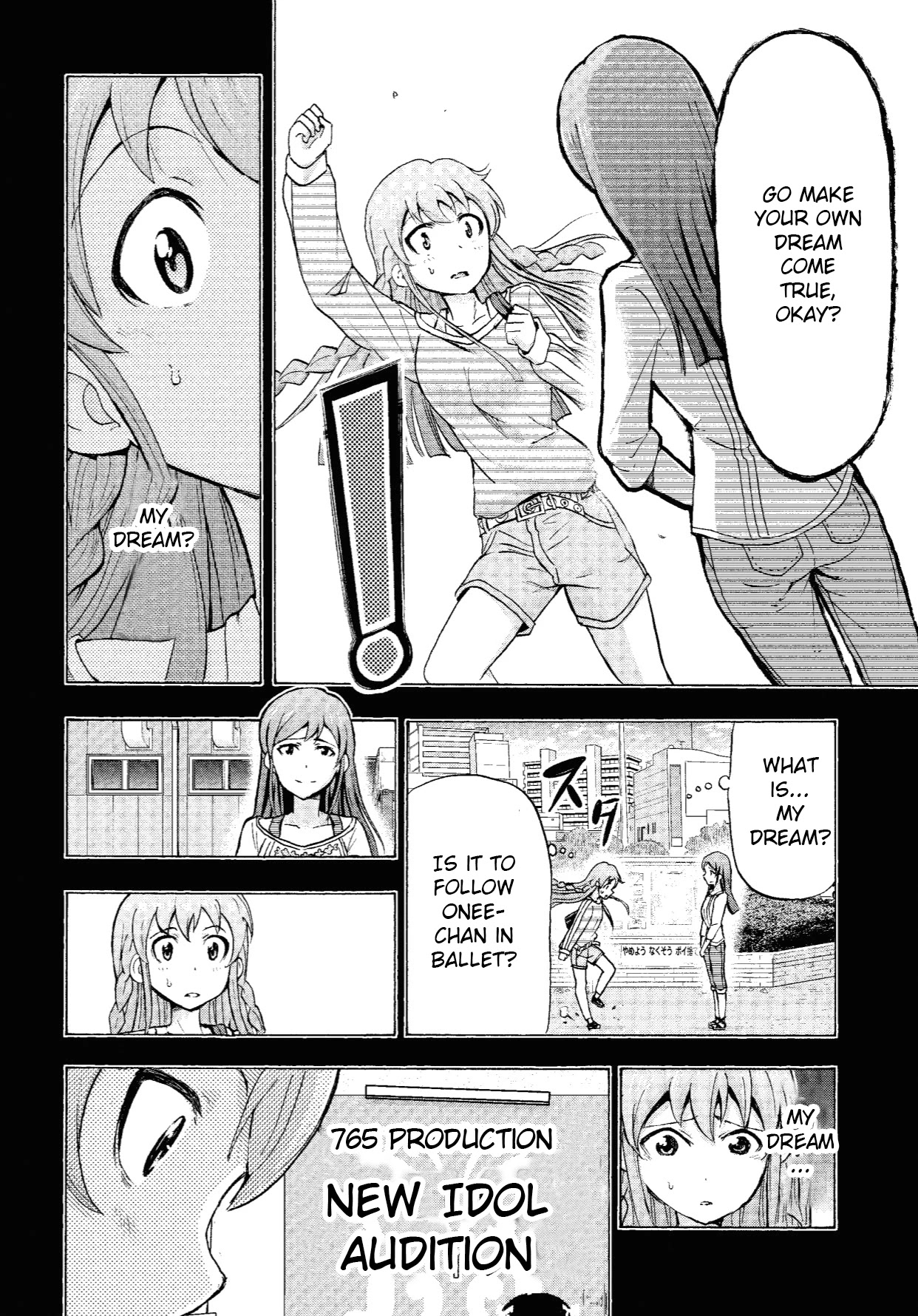 THE IDOLM@STER MILLION LIVE! Blooming Clover Chapter 9 page 12 - Chapter 9: Go Make Your Own Dreams Come True, Okay?