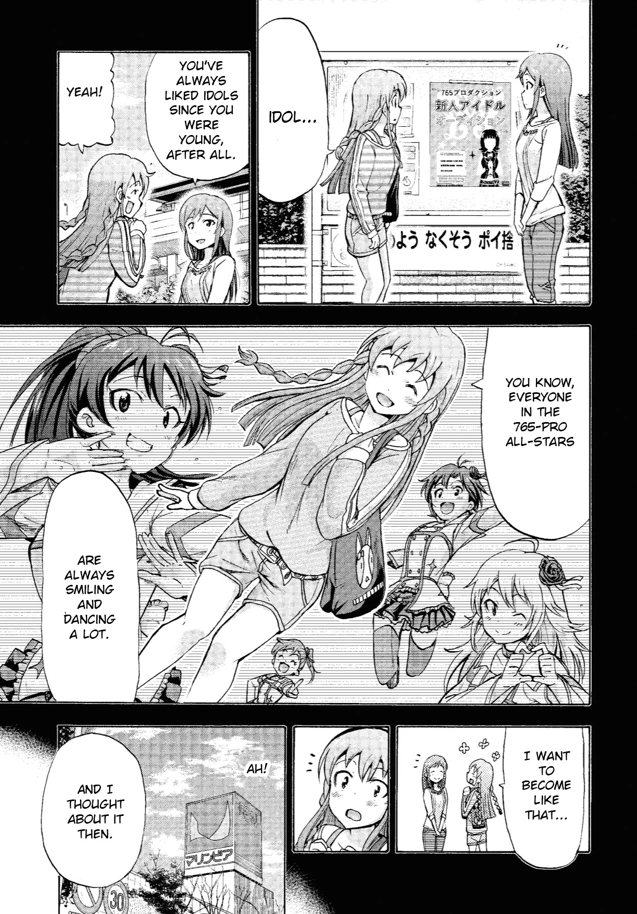 THE IDOLM@STER MILLION LIVE! Blooming Clover Chapter 9 page 13 - Chapter 9: Go Make Your Own Dreams Come True, Okay?