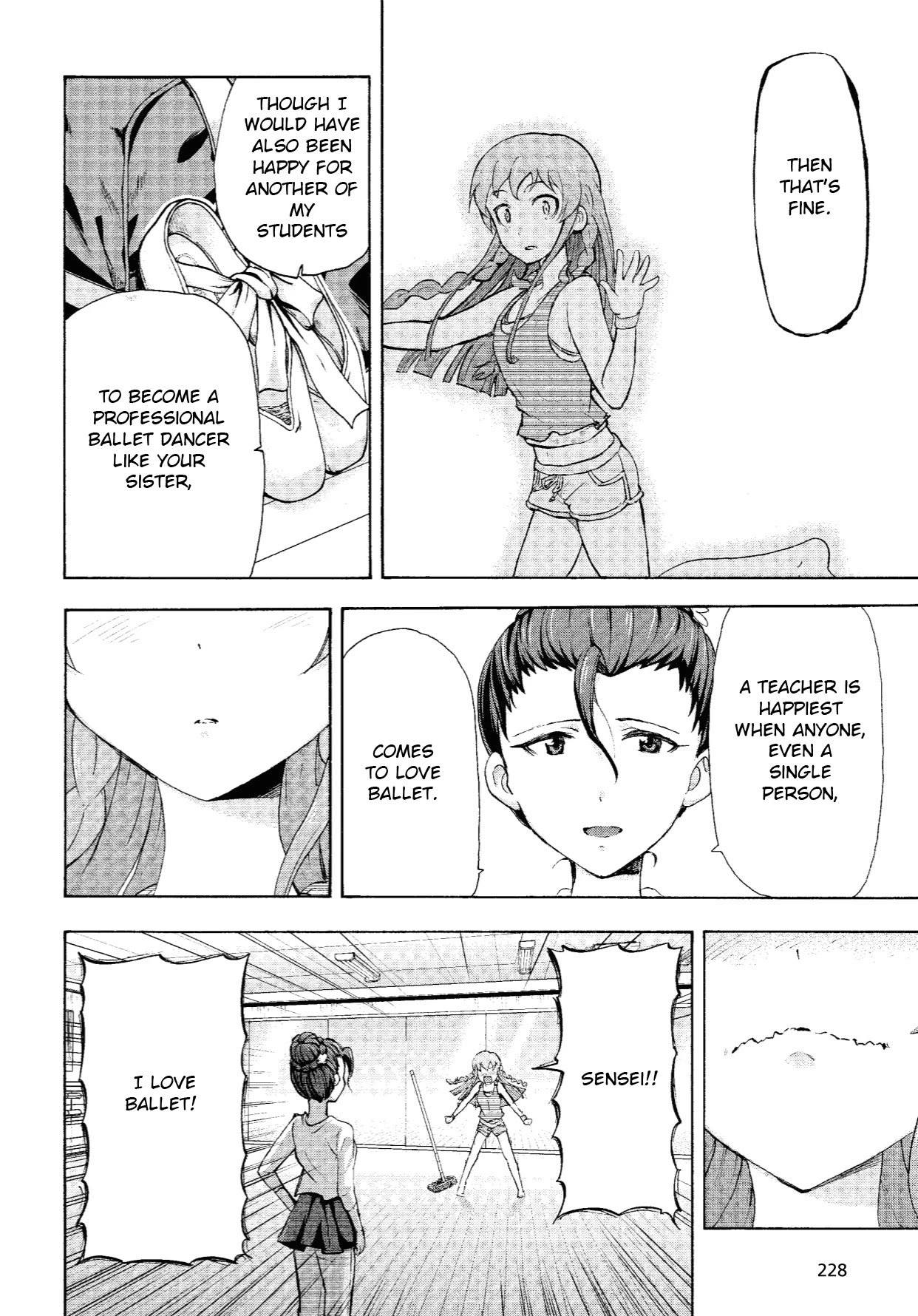 THE IDOLM@STER MILLION LIVE! Blooming Clover Chapter 9 page 32 - Chapter 9: Go Make Your Own Dreams Come True, Okay?