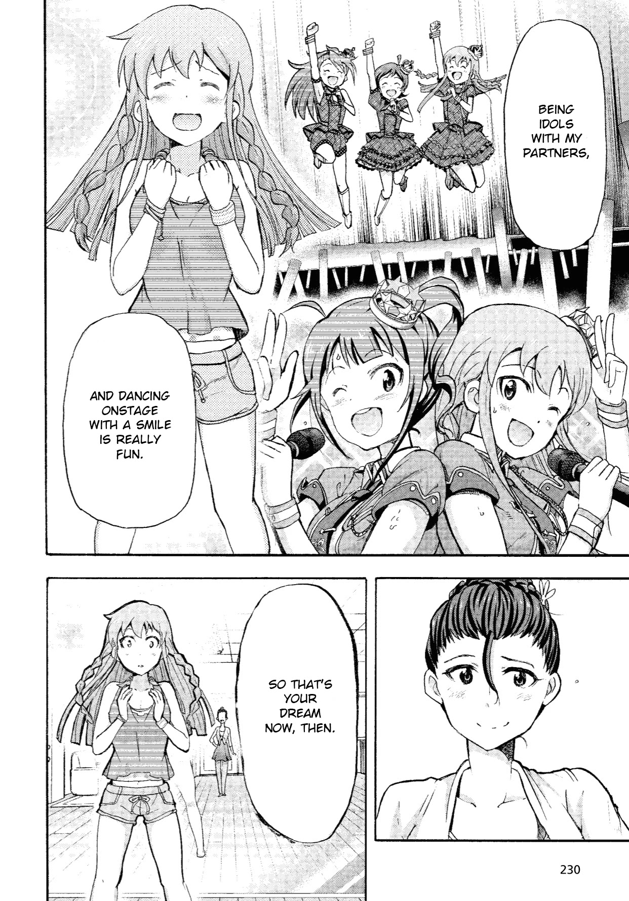 THE IDOLM@STER MILLION LIVE! Blooming Clover Chapter 9 page 34 - Chapter 9: Go Make Your Own Dreams Come True, Okay?