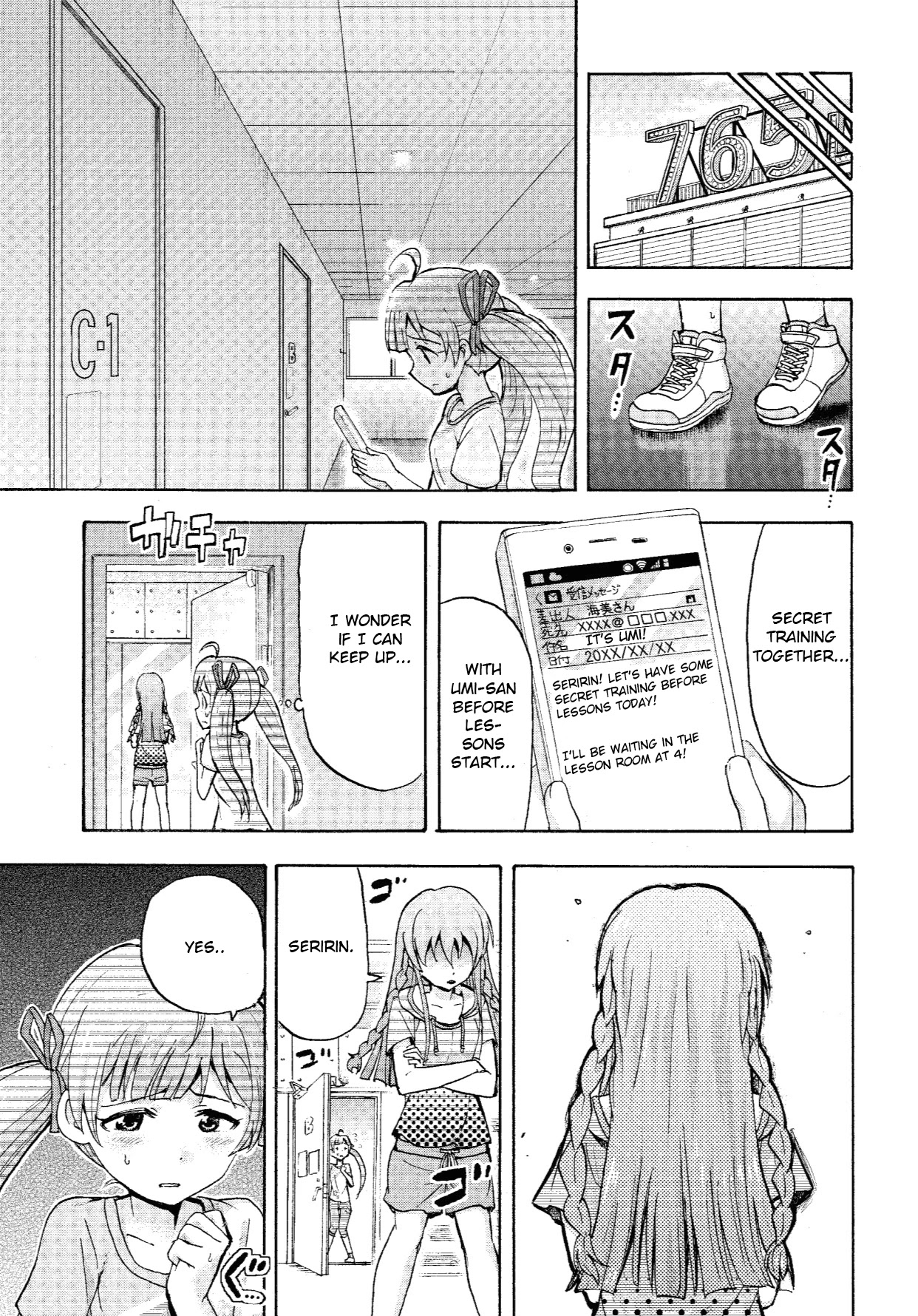 THE IDOLM@STER MILLION LIVE! Blooming Clover Chapter 9 page 37 - Chapter 9: Go Make Your Own Dreams Come True, Okay?
