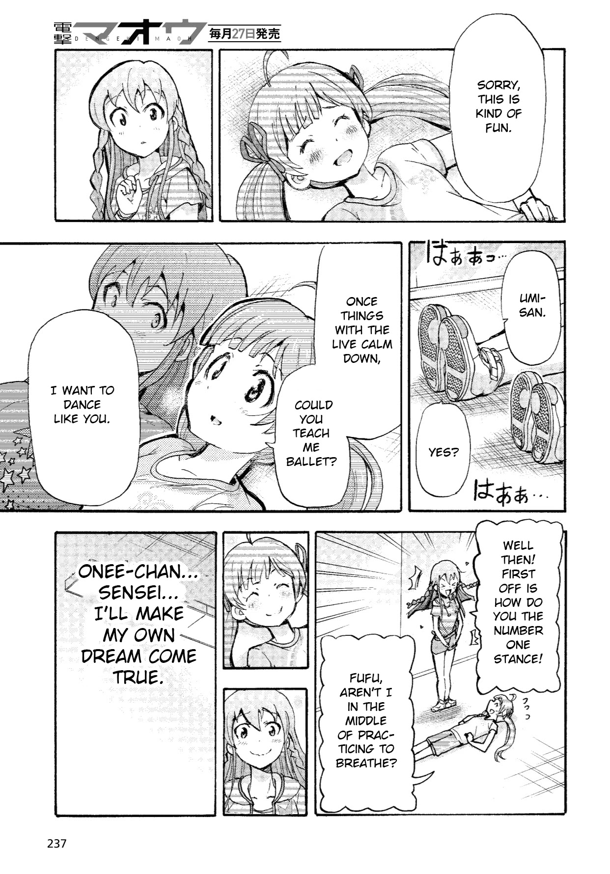 THE IDOLM@STER MILLION LIVE! Blooming Clover Chapter 9 page 41 - Chapter 9: Go Make Your Own Dreams Come True, Okay?