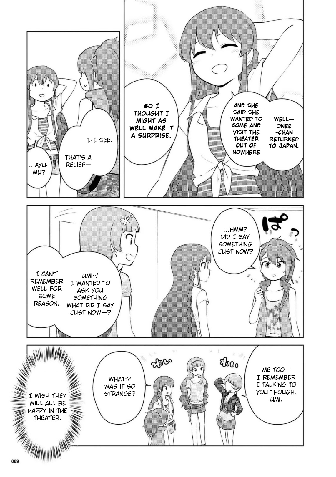 THE iDOLM@STER Million Live! Theater Days - LIVELY FLOWERS Chapter 7 page 19 - Chapter 7