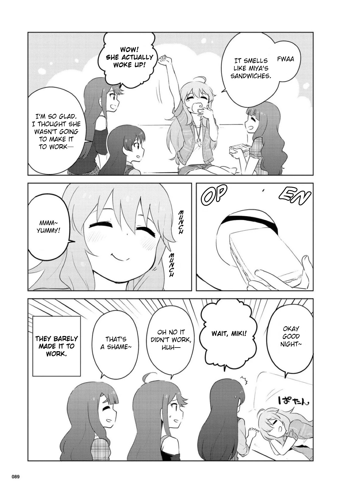 THE iDOLM@STER Million Live! Theater Days - LIVELY FLOWERS Chapter 8 page 17 - Chapter 8