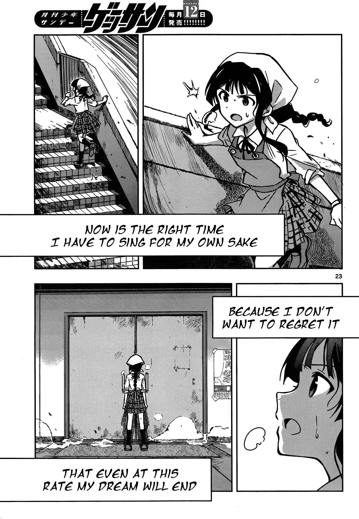 THE iDOLM@STER - Million Live! Chapter 10 page 22 - Chapter 10: Catch my dream