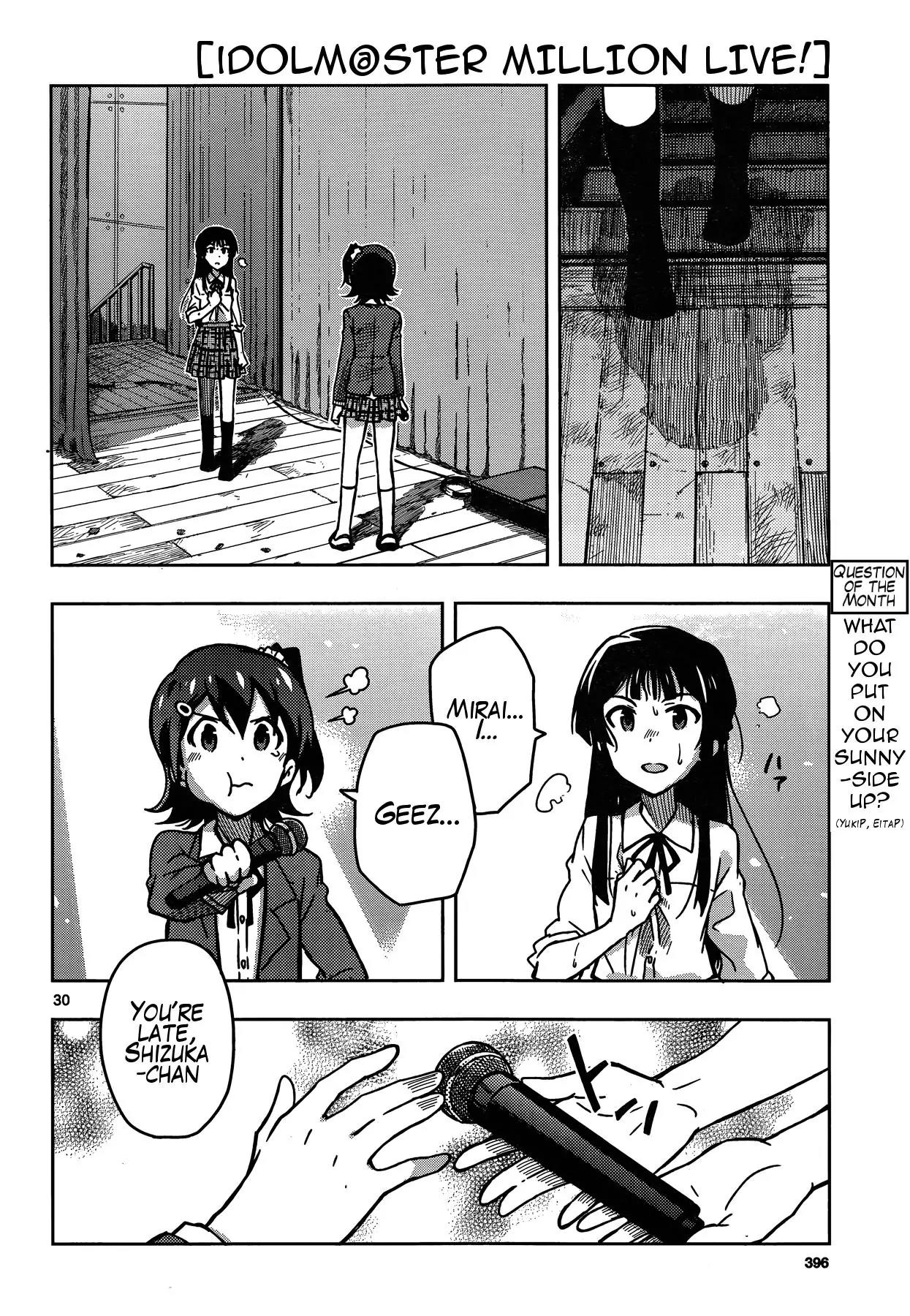 THE iDOLM@STER - Million Live! Chapter 10 page 28 - Chapter 10: Catch my dream