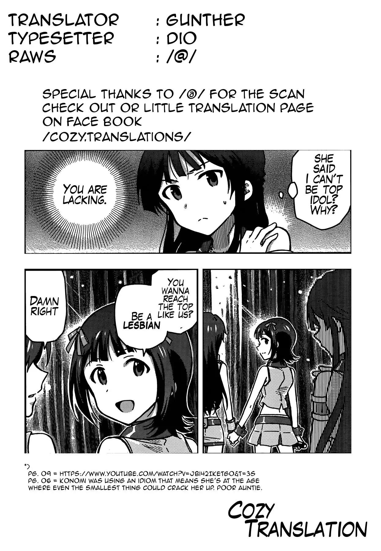 THE iDOLM@STER - Million Live! Chapter 10 page 37 - Chapter 10: Catch my dream