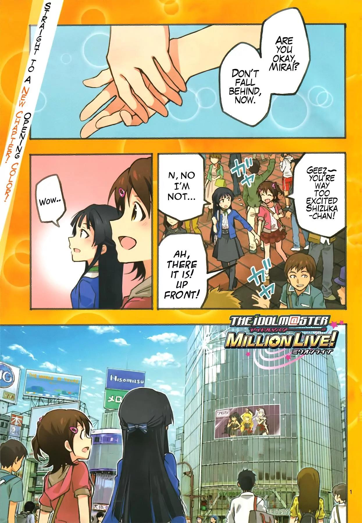 THE iDOLM@STER - Million Live! Chapter 11 page 1 - Chapter 11: Overmaster