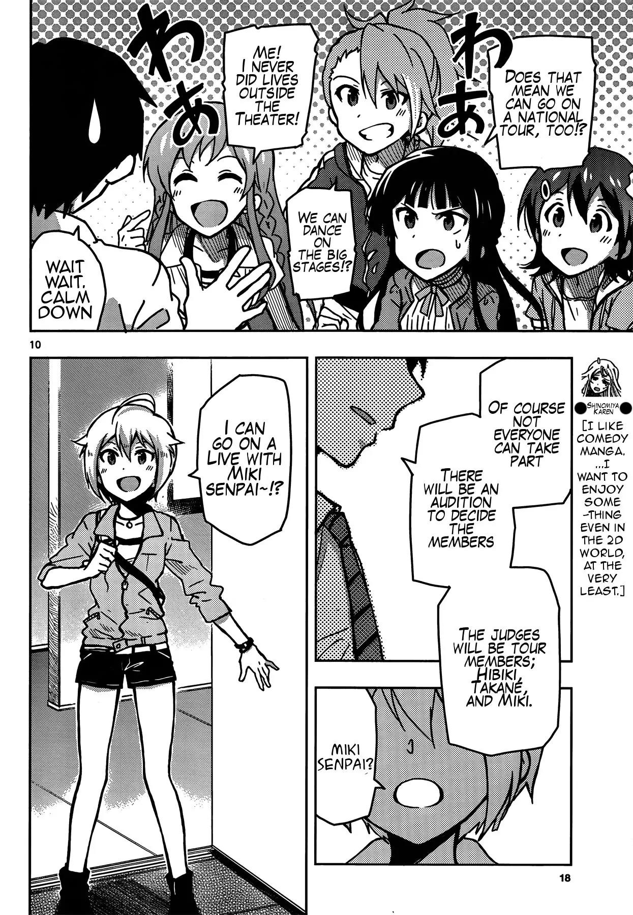 THE iDOLM@STER - Million Live! Chapter 11 page 10 - Chapter 11: Overmaster