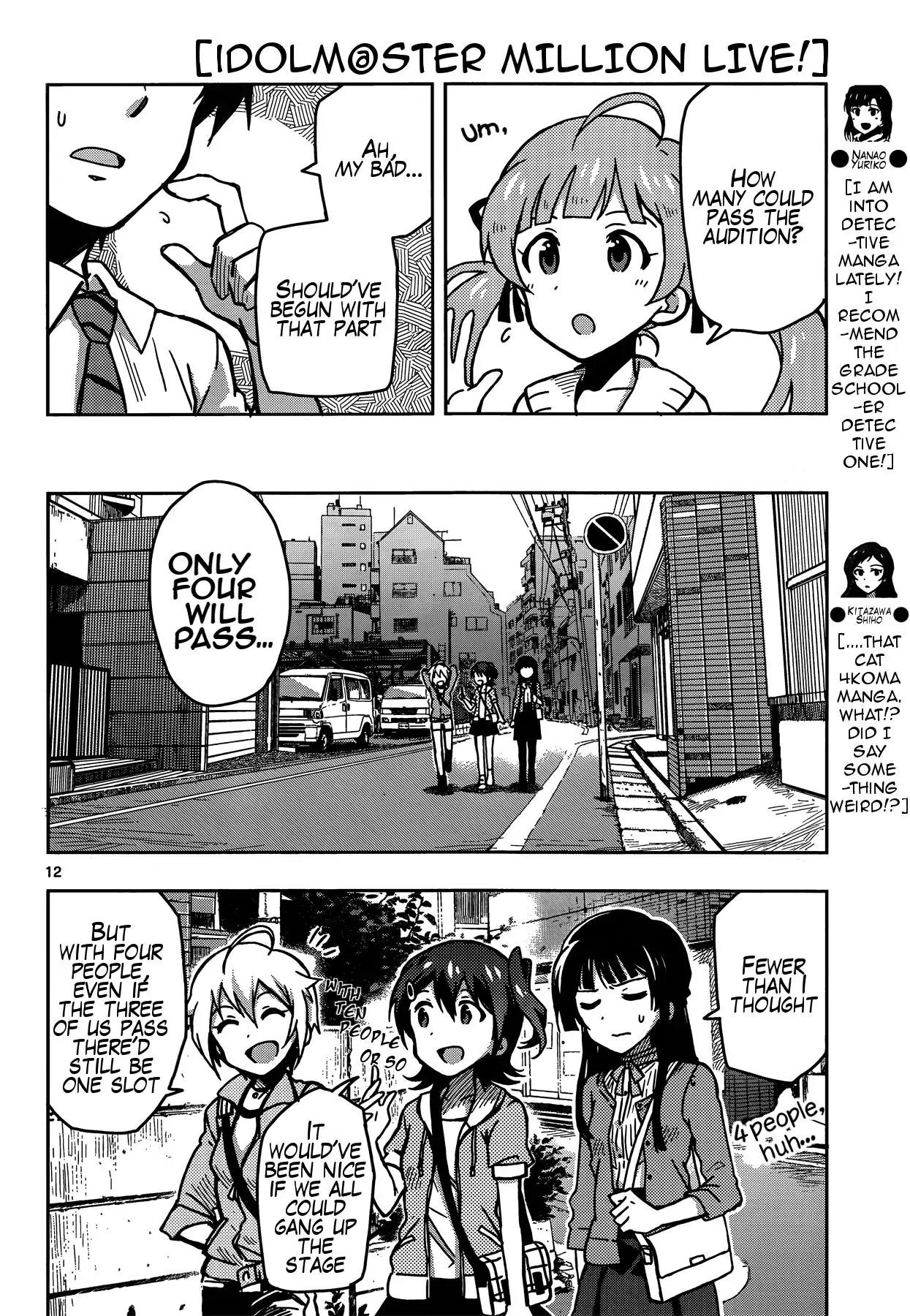 THE iDOLM@STER - Million Live! Chapter 11 page 12 - Chapter 11: Overmaster