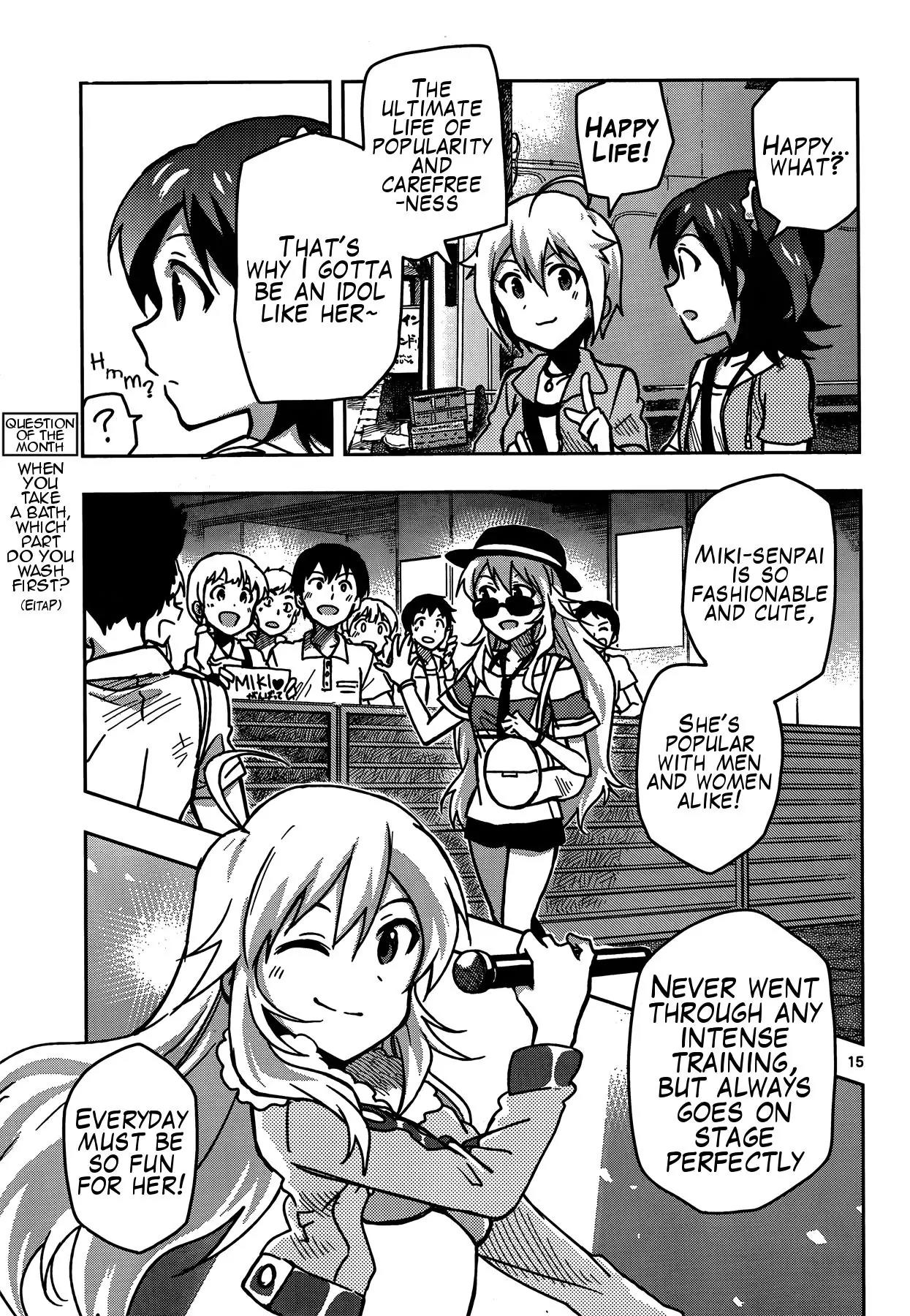THE iDOLM@STER - Million Live! Chapter 11 page 15 - Chapter 11: Overmaster