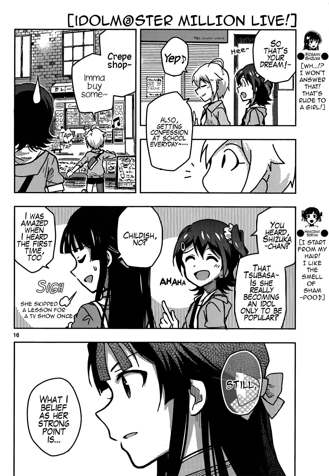 THE iDOLM@STER - Million Live! Chapter 11 page 16 - Chapter 11: Overmaster
