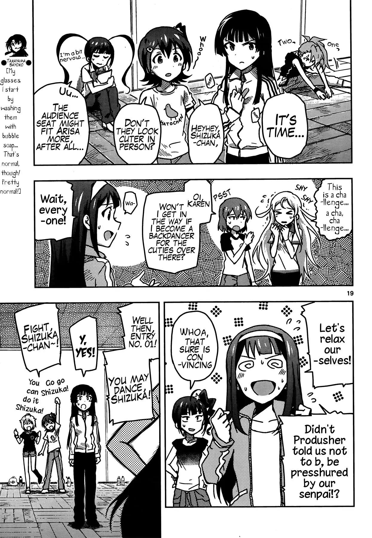 THE iDOLM@STER - Million Live! Chapter 11 page 19 - Chapter 11: Overmaster