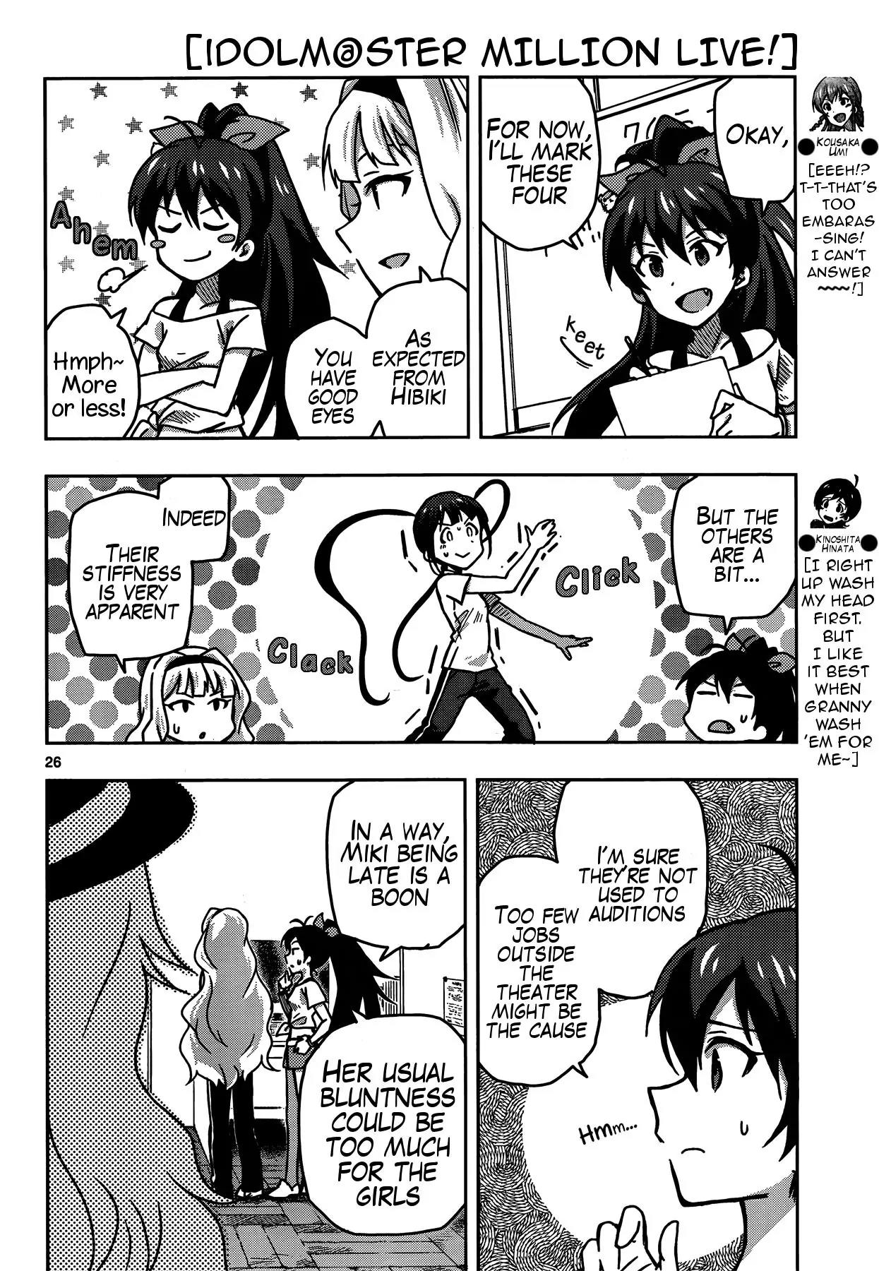 THE iDOLM@STER - Million Live! Chapter 11 page 26 - Chapter 11: Overmaster