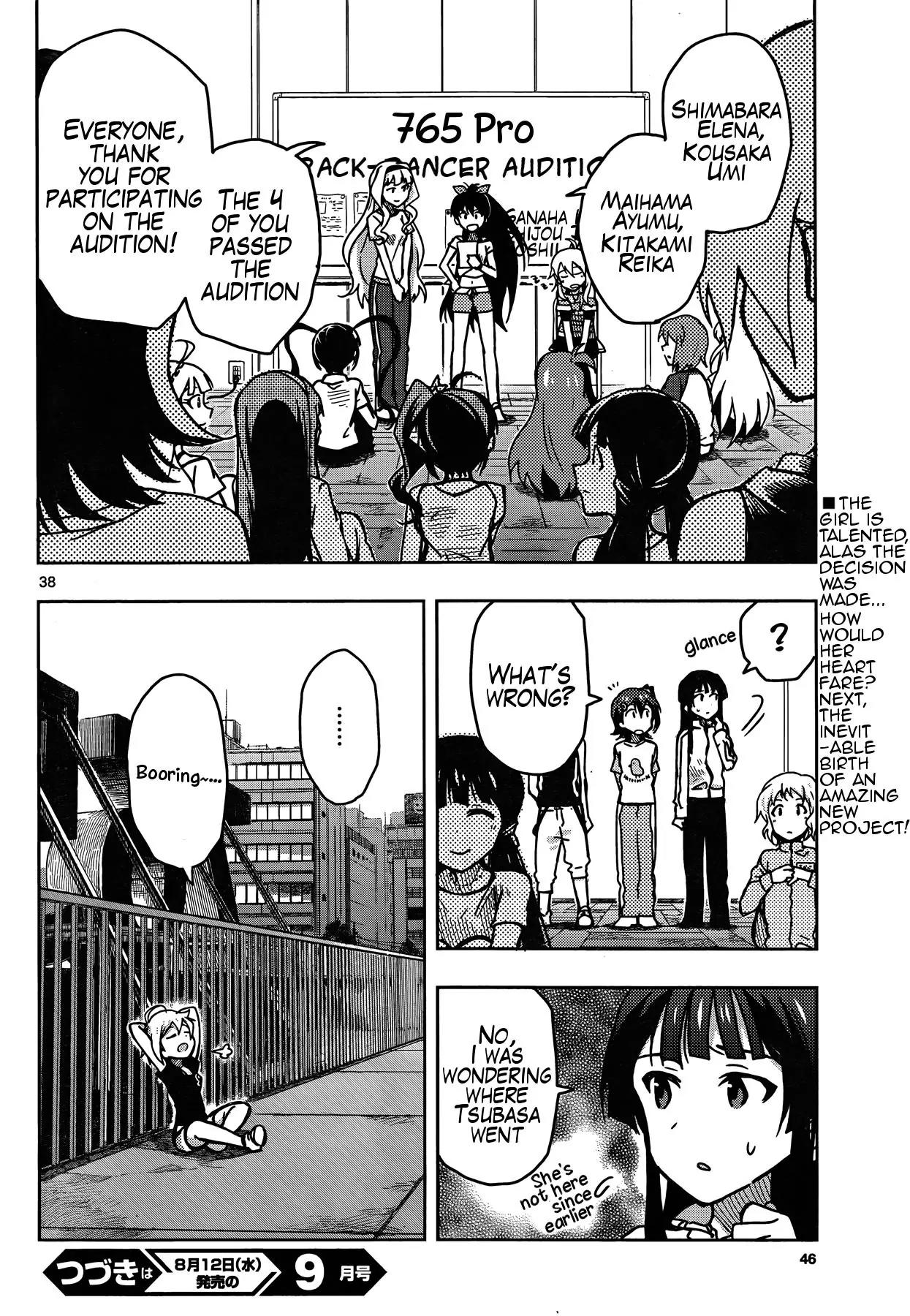 THE iDOLM@STER - Million Live! Chapter 11 page 38 - Chapter 11: Overmaster