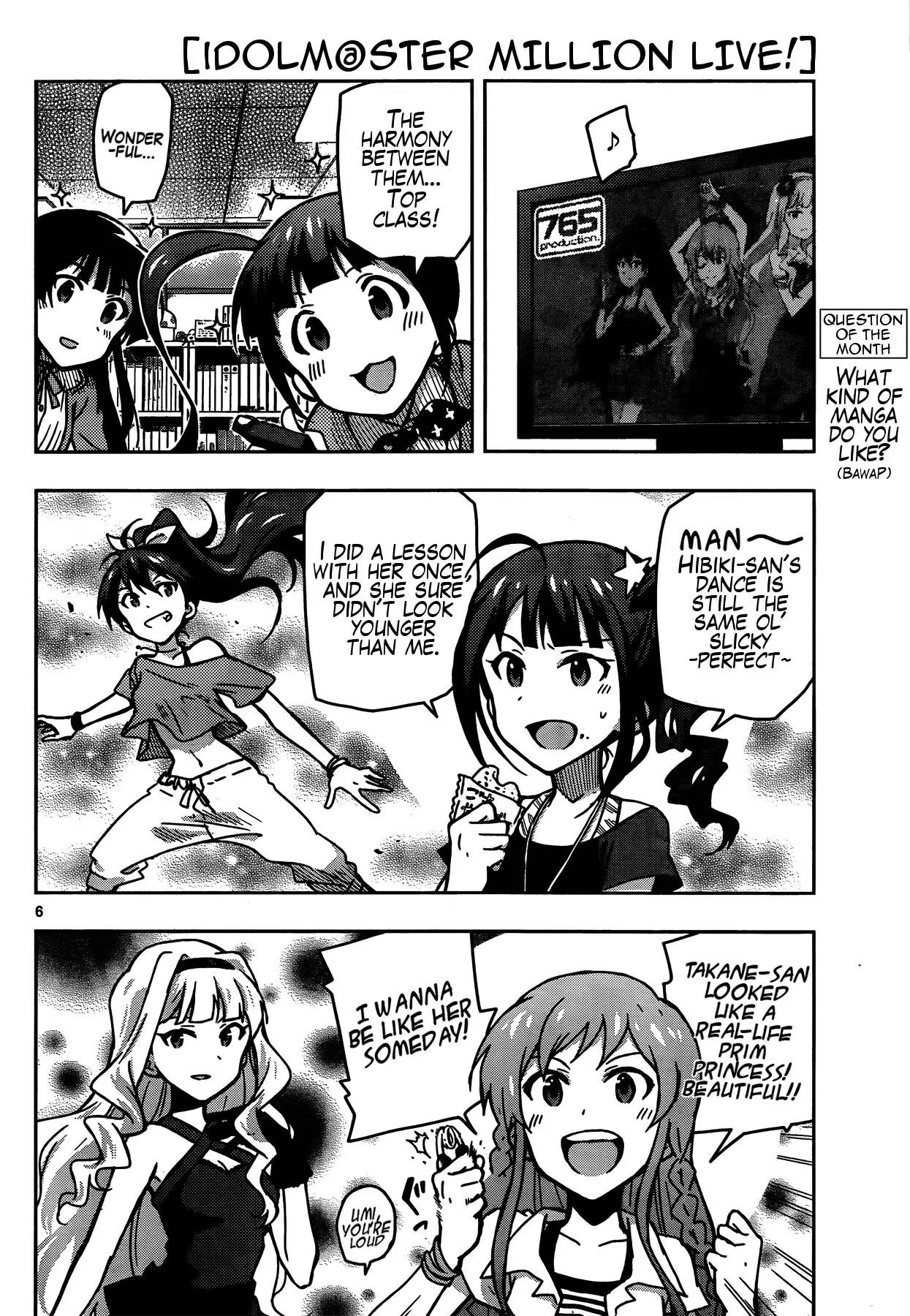 THE iDOLM@STER - Million Live! Chapter 11 page 6 - Chapter 11: Overmaster