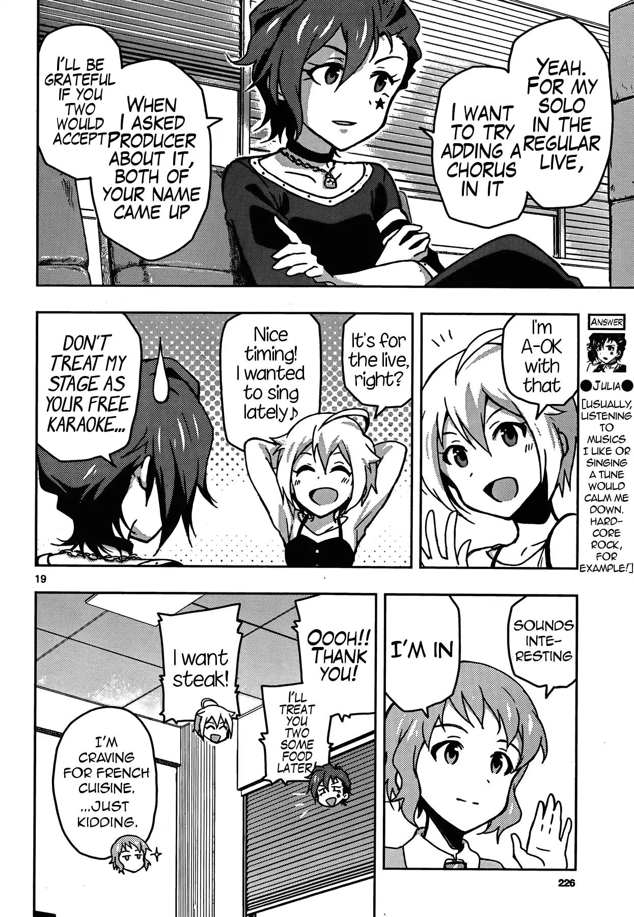 THE iDOLM@STER - Million Live! Chapter 12 page 22 - Chapter 12: Yes/No