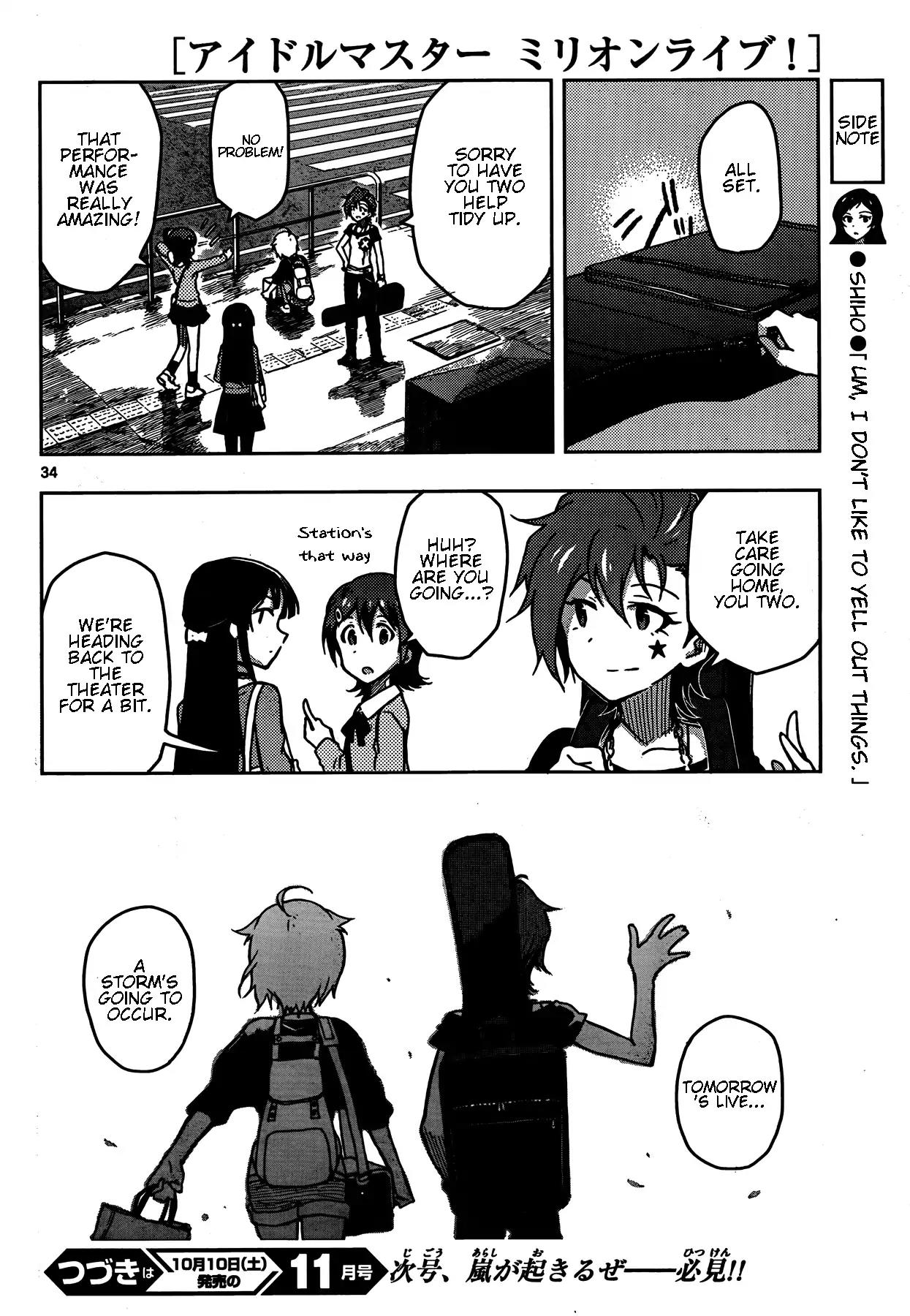 THE iDOLM@STER - Million Live! Chapter 13 page 34 - Chapter 13: Praline