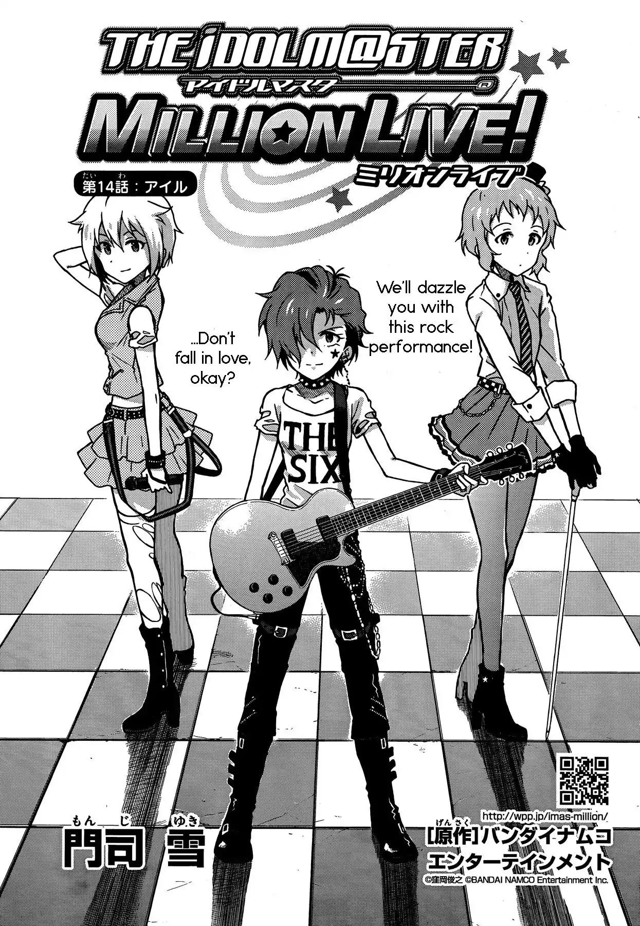 THE iDOLM@STER - Million Live! Chapter 14 page 1 - Chapter 14