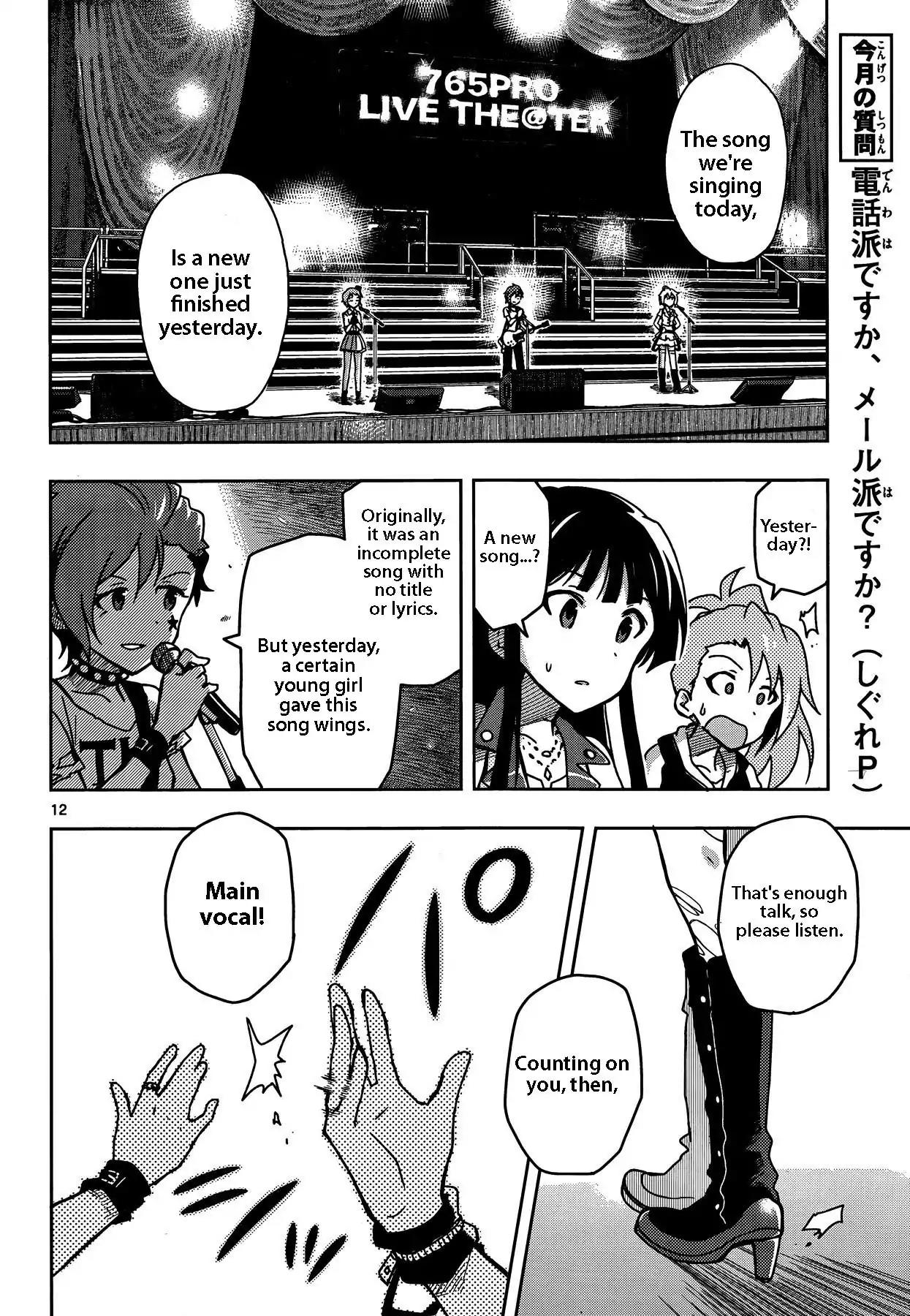 THE iDOLM@STER - Million Live! Chapter 14 page 12 - Chapter 14