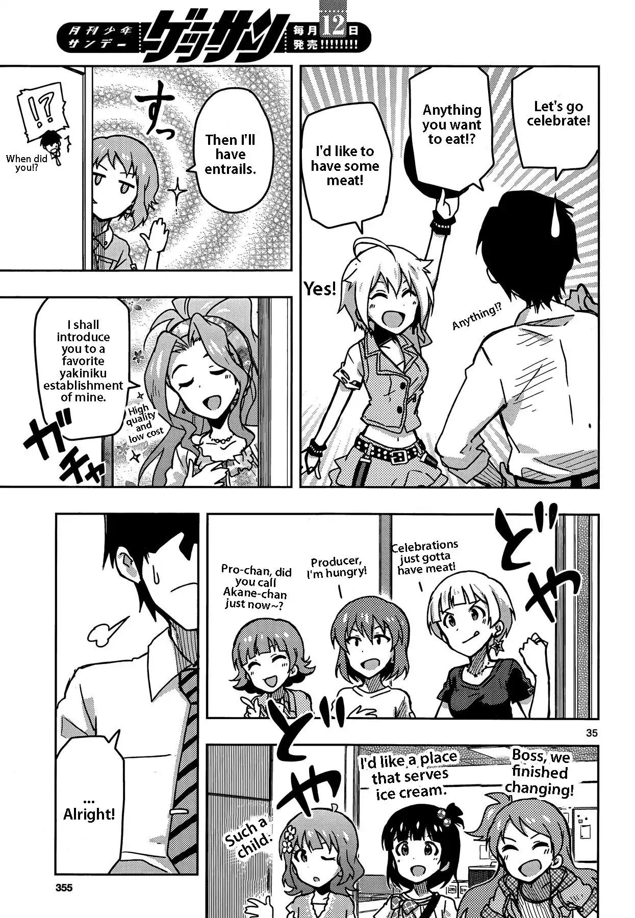 THE iDOLM@STER - Million Live! Chapter 14 page 33 - Chapter 14