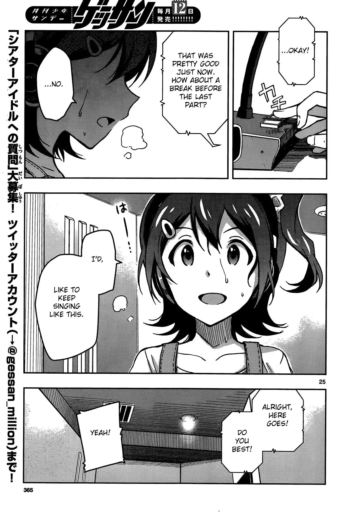 THE iDOLM@STER - Million Live! Chapter 15 page 25 - Chapter 15: A Wonderful Miracle