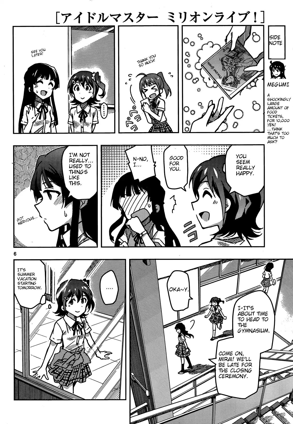 THE iDOLM@STER - Million Live! Chapter 15 page 6 - Chapter 15: A Wonderful Miracle