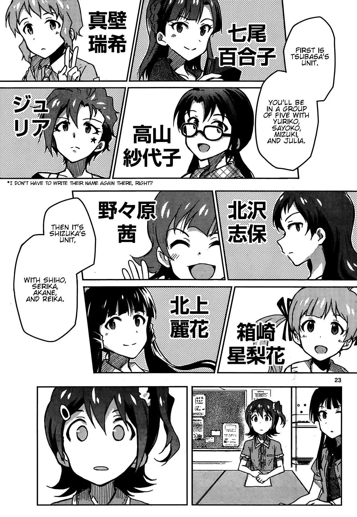 THE iDOLM@STER - Million Live! Chapter 16 page 23 - Chapter 16