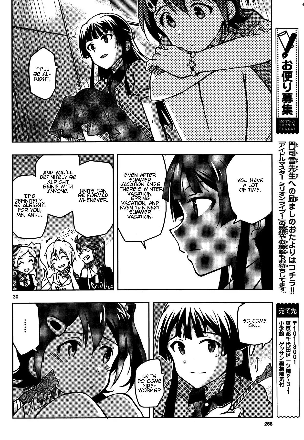 THE iDOLM@STER - Million Live! Chapter 16 page 30 - Chapter 16