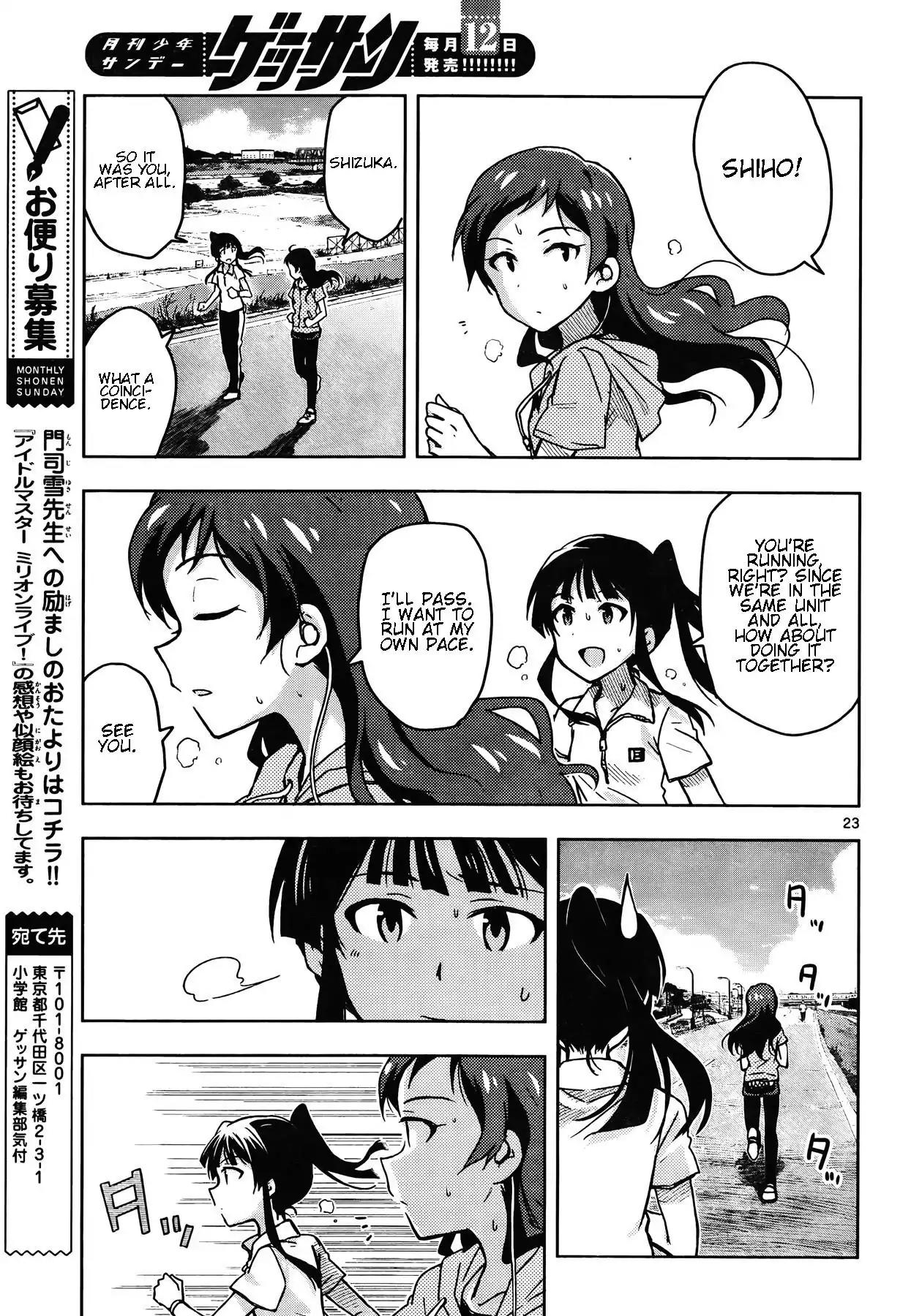THE iDOLM@STER - Million Live! Chapter 17 page 22 - Chapter 17